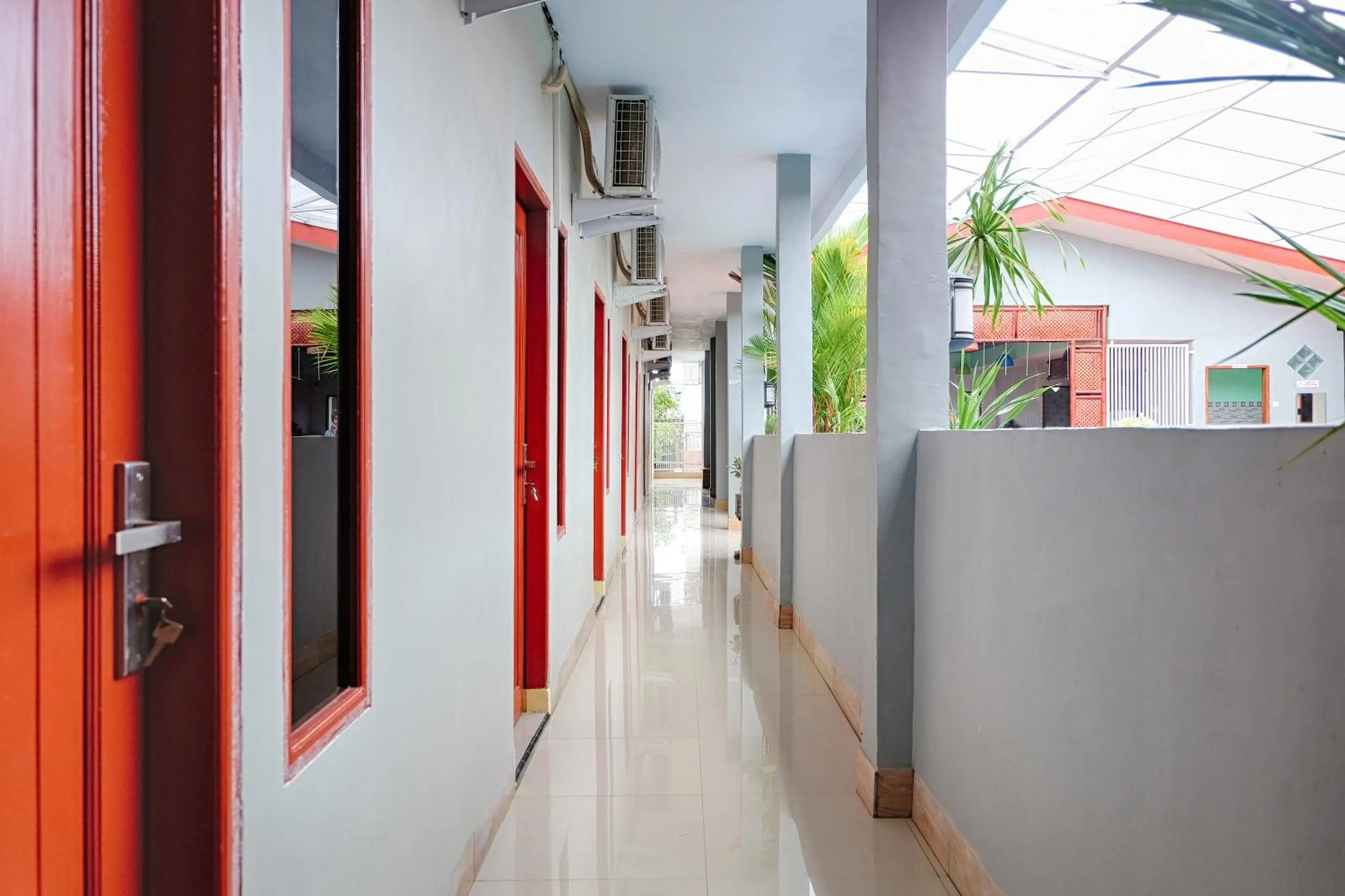 Lobby or reception in Hotel O Jinan Makassar