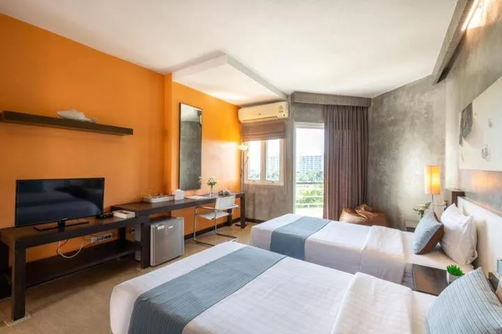 Bed in Silathip Huahin Serviced Apartment