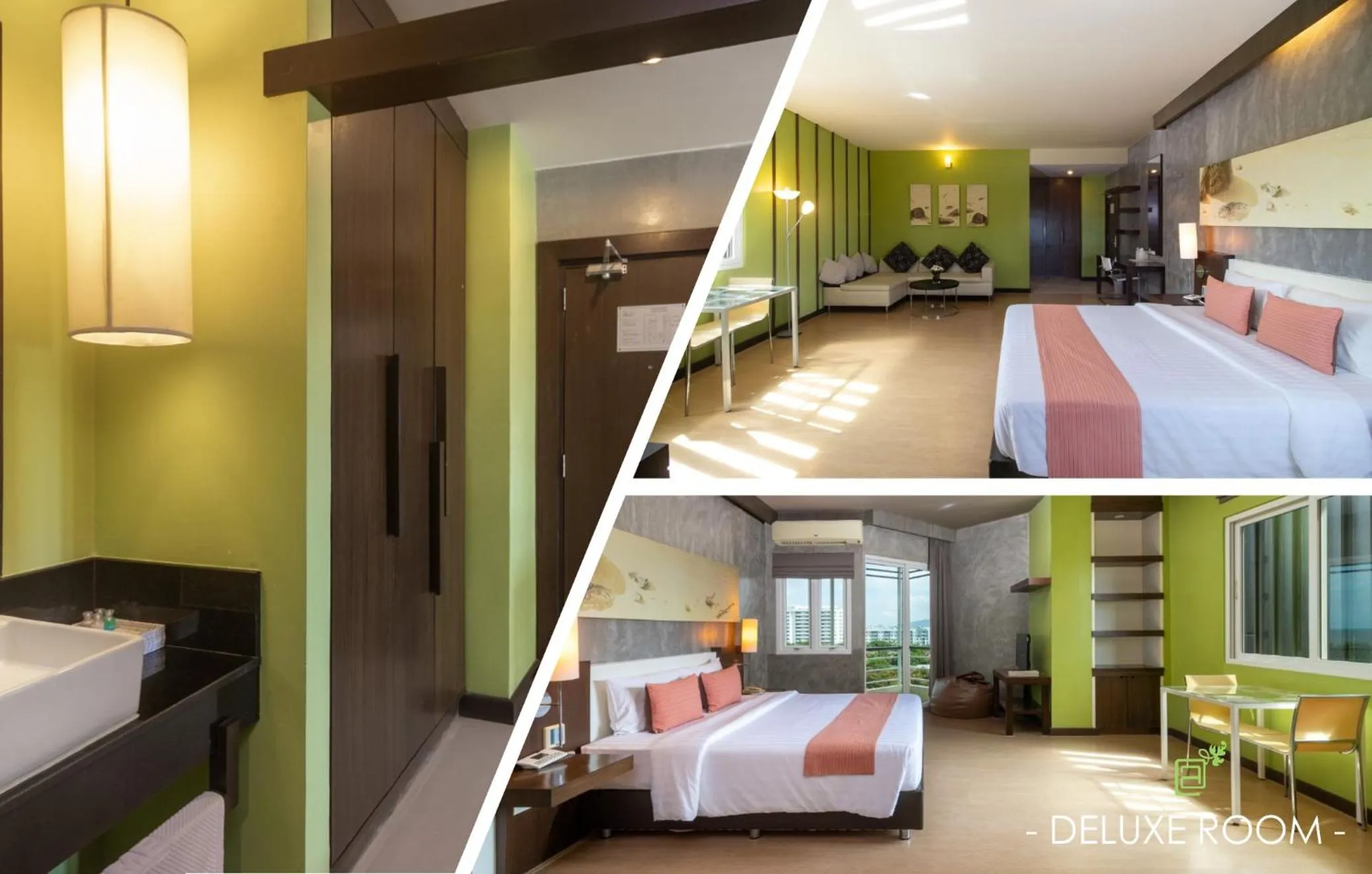 Bed in Silathip Huahin Serviced Apartment