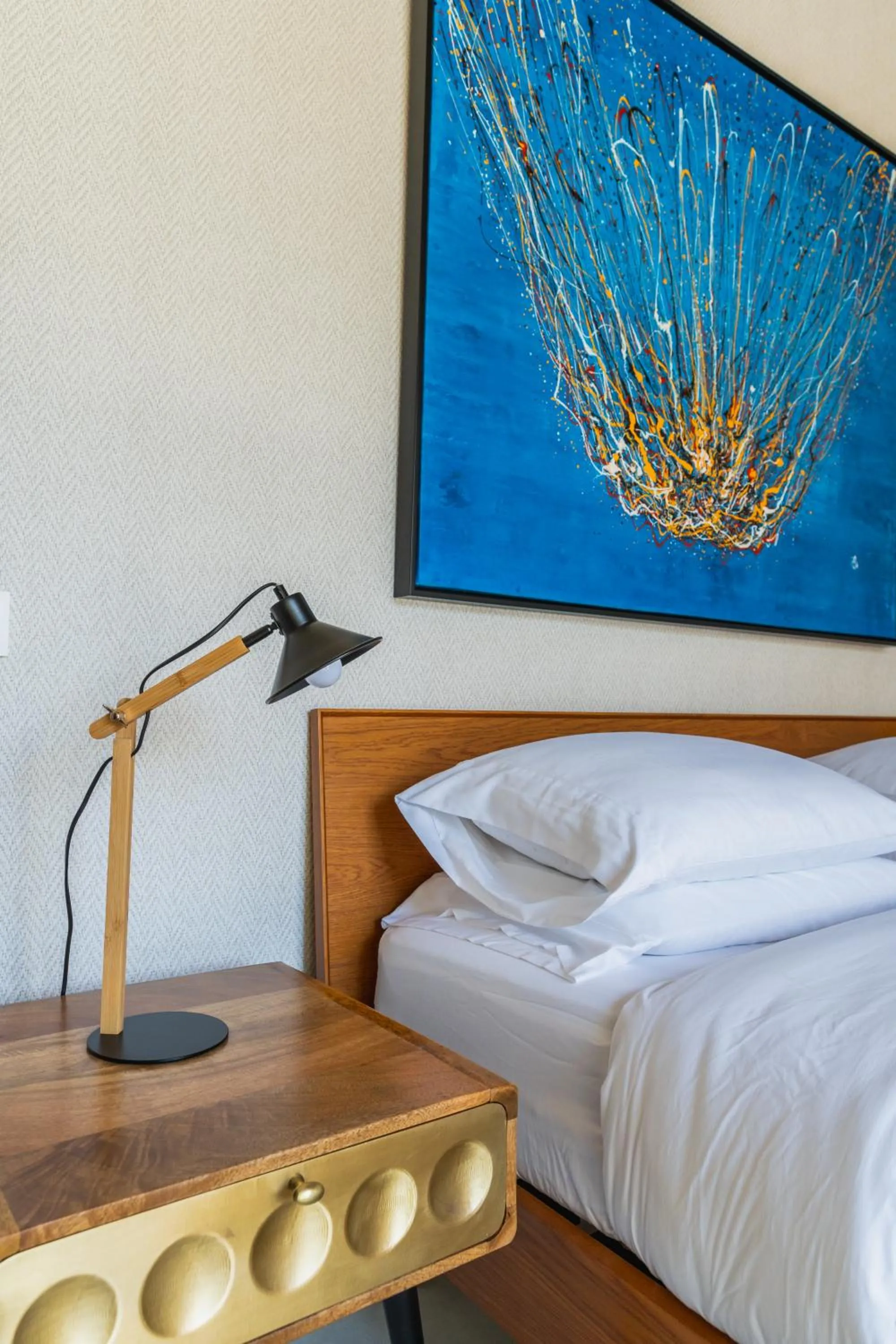 Decorative detail, Bed in The Pearl - Marbella