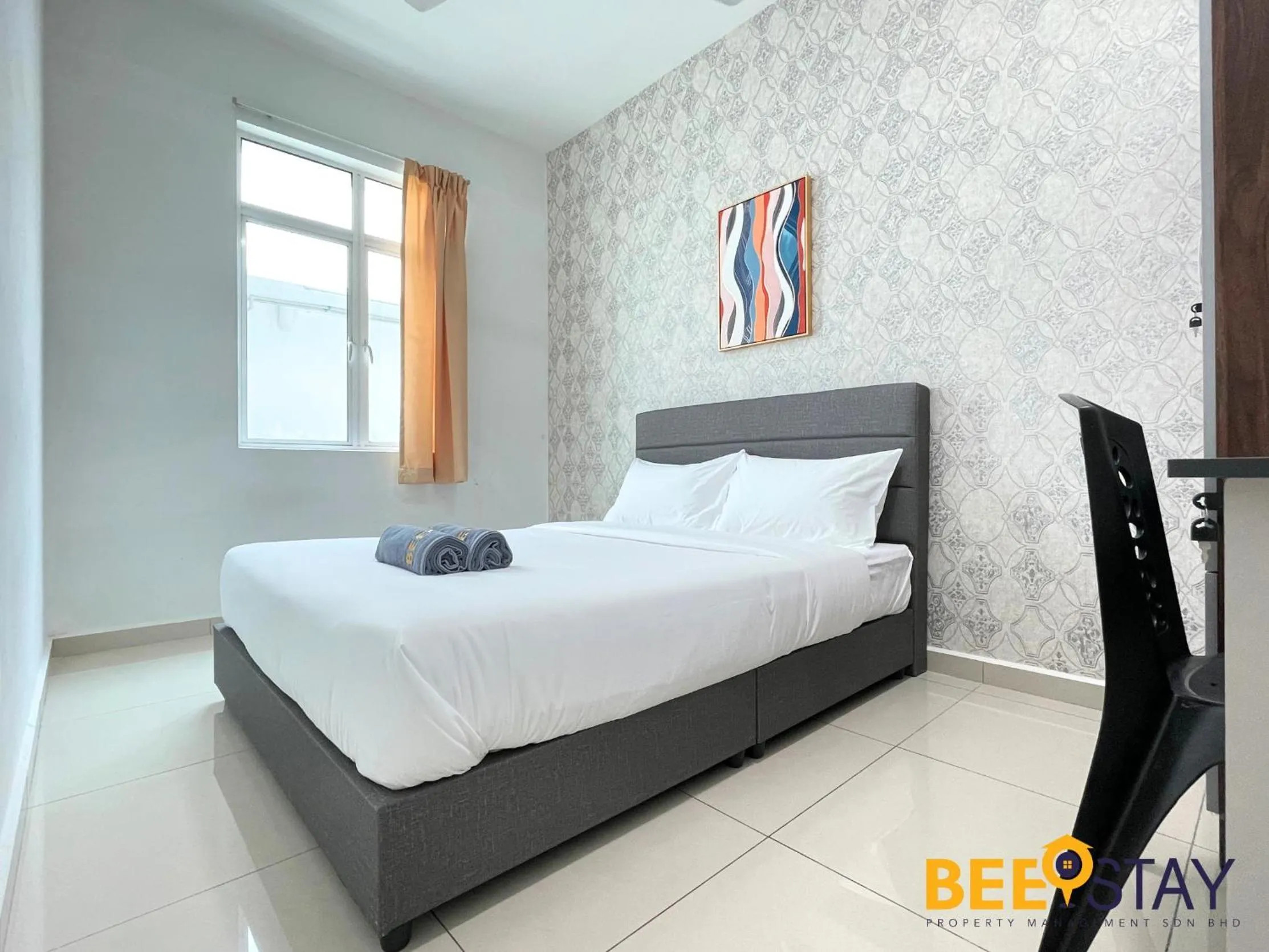 Photo of the whole room, Bed in KLIA Ehsan Residences Sepang Nilai