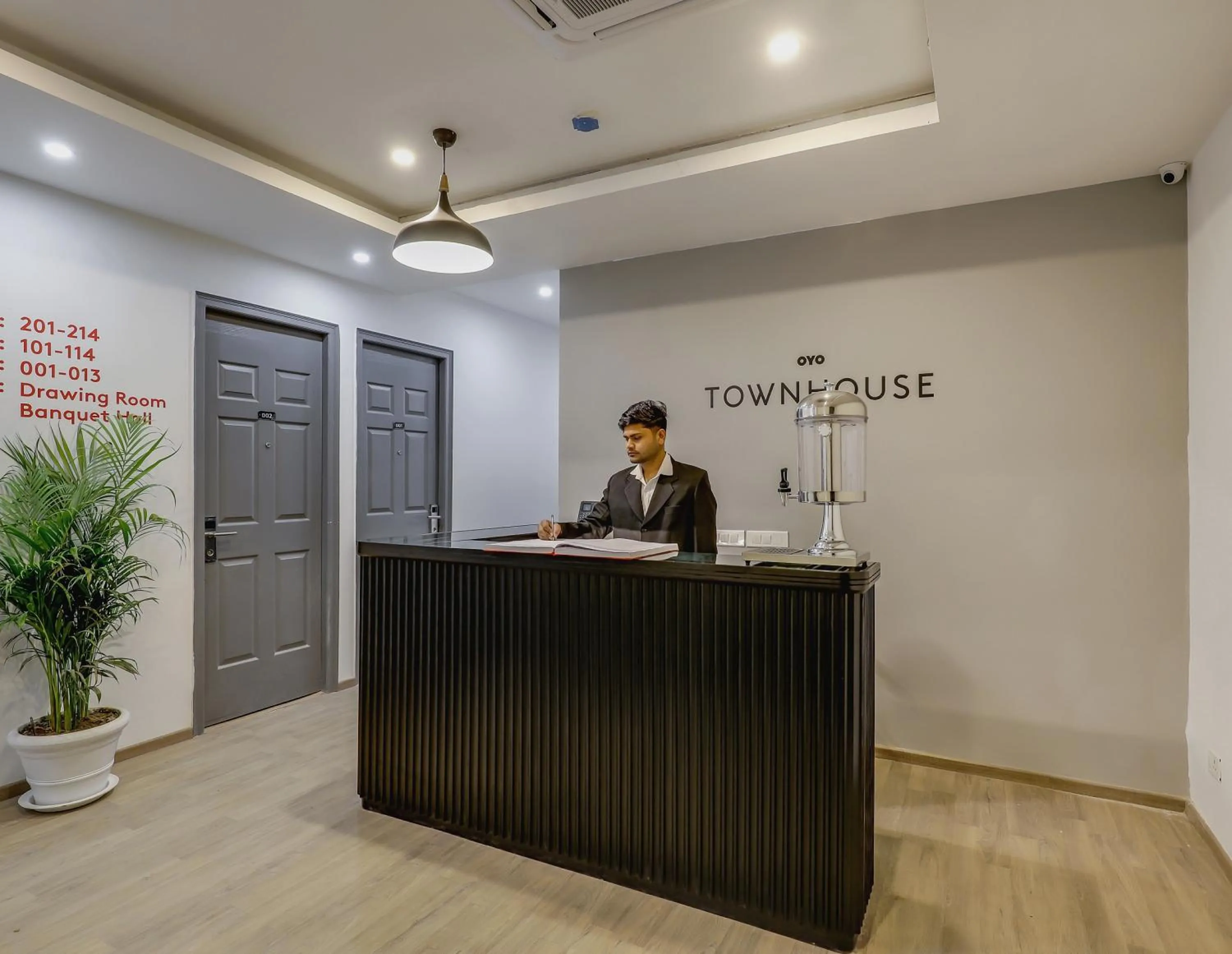 Lobby or reception in Townhouse Siddharth Vihar Ghaziabad