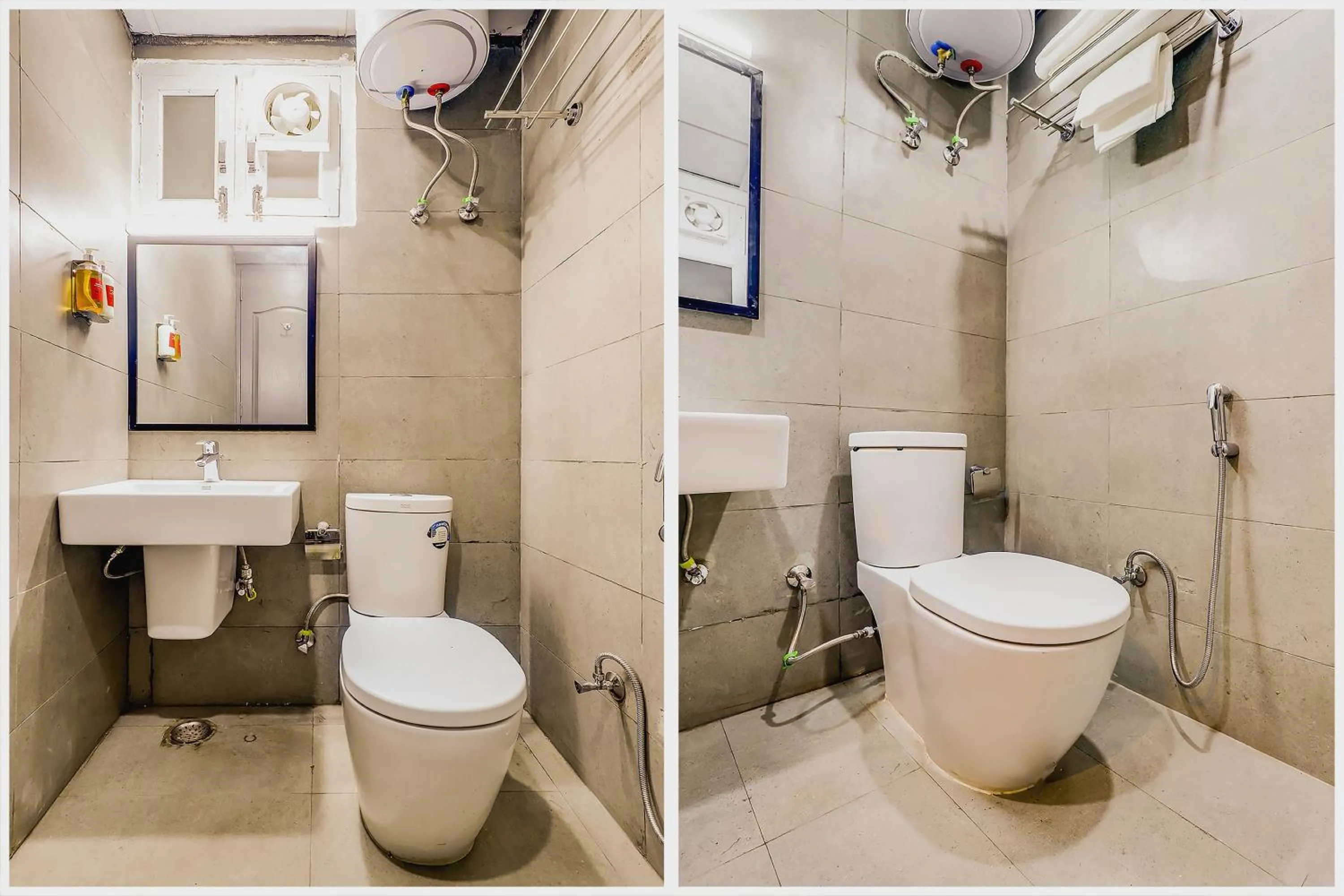 Bathroom in Townhouse Siddharth Vihar Ghaziabad
