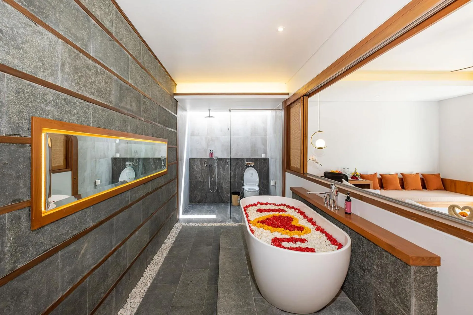 Bathroom in La Numa Villas Canggu