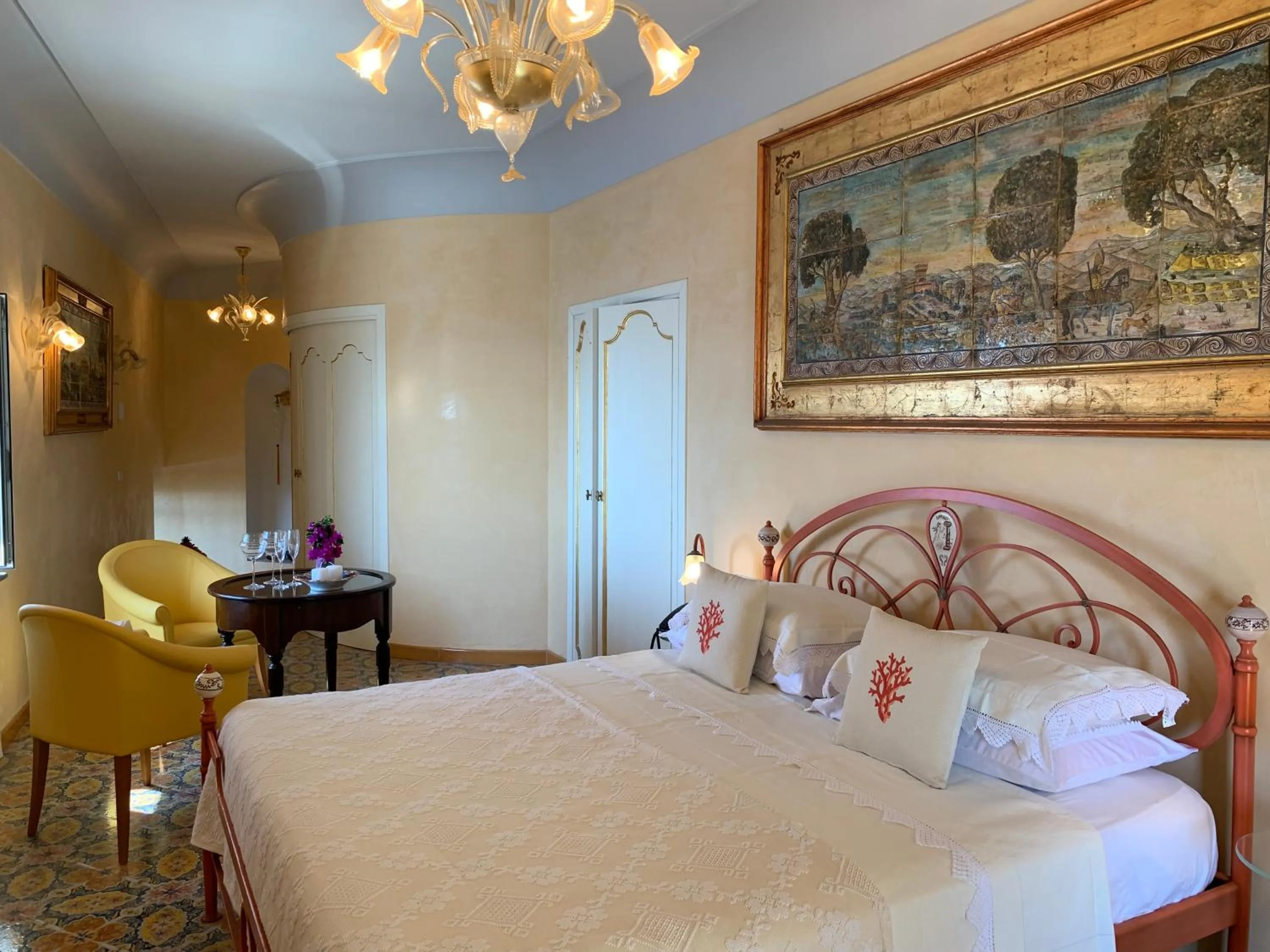 Bed in Villa Le Baste