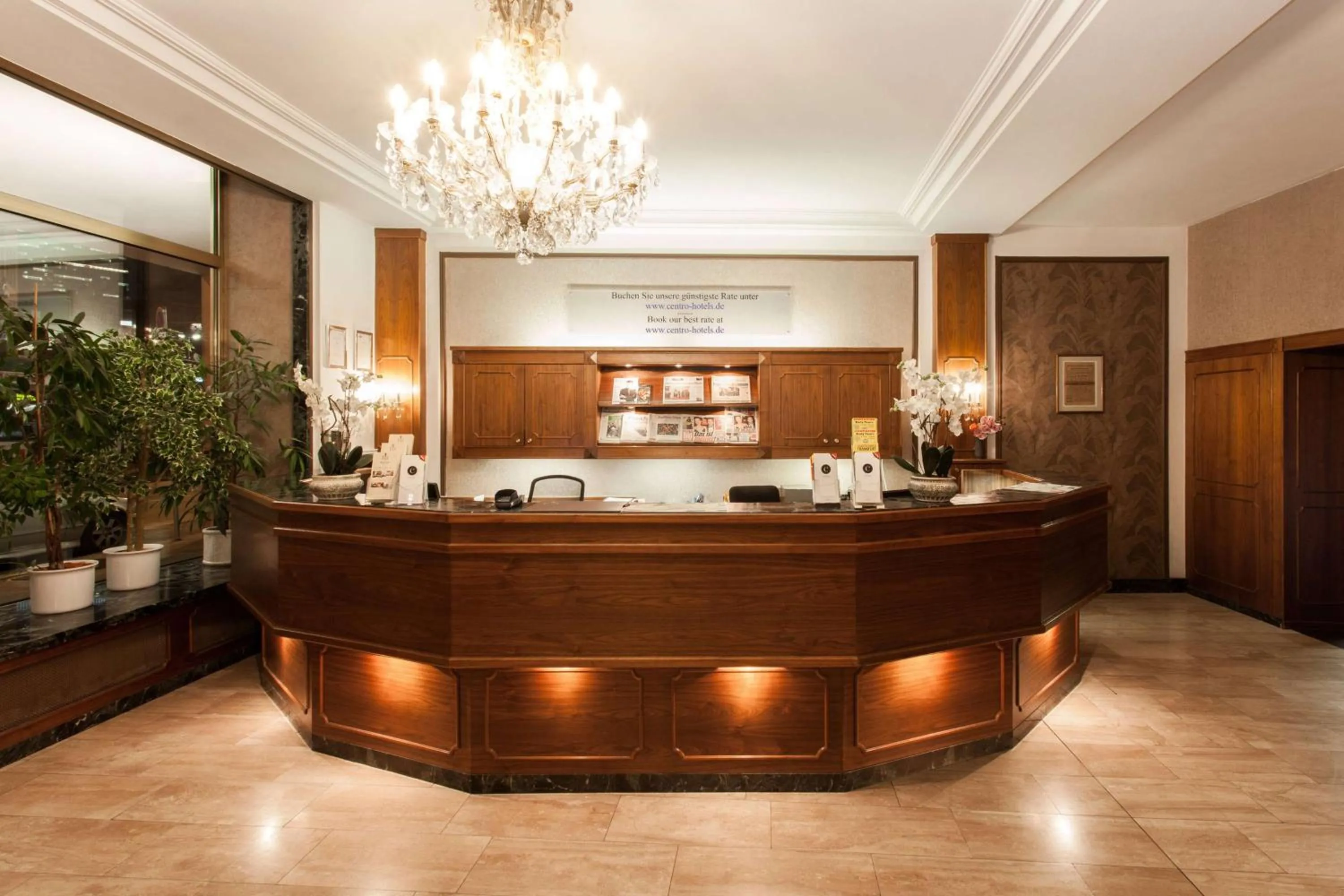 Lobby or reception in Centro Hotel National Frankfurt City, Trademark Collection by Wyndham