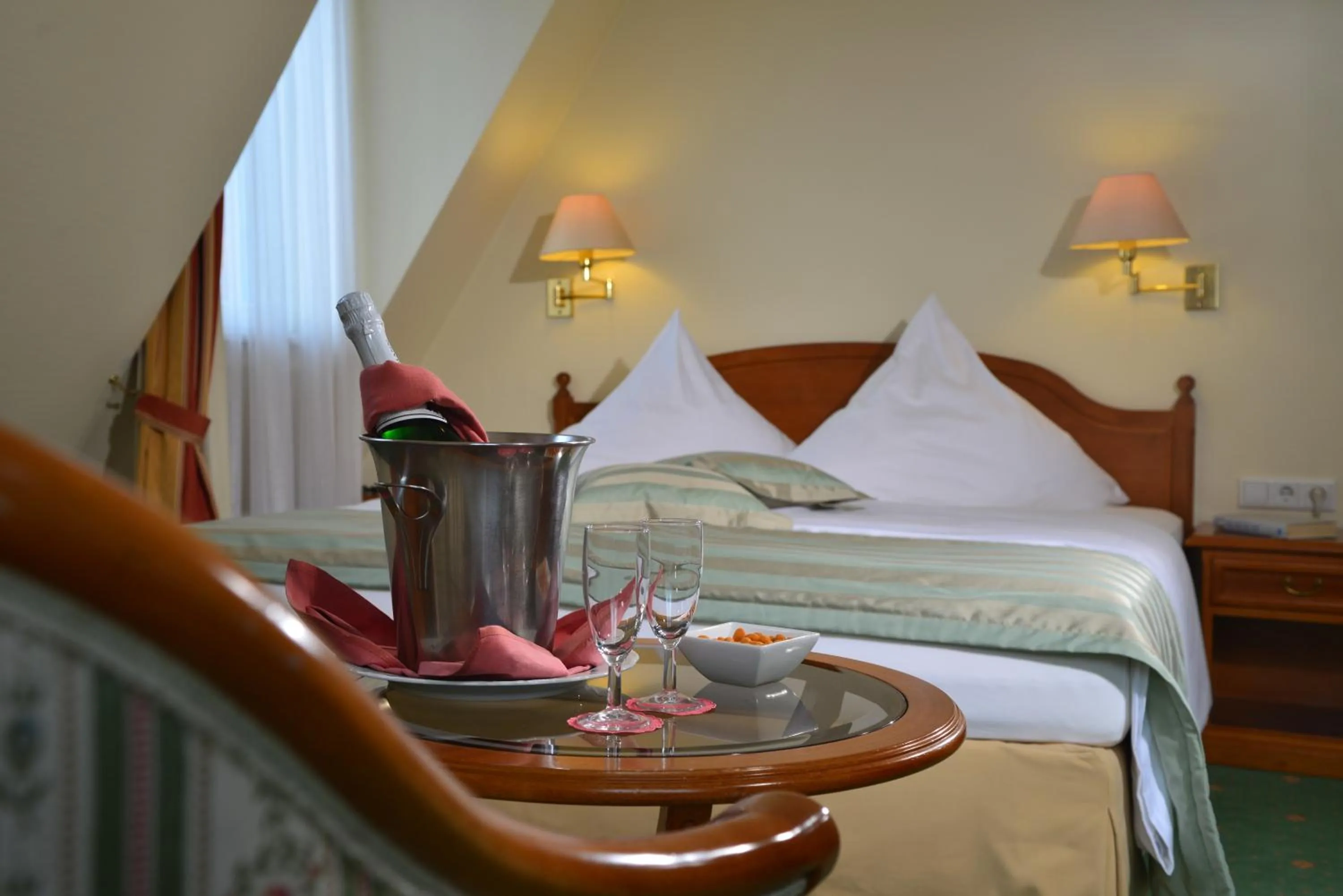 Bed in City Partner Hotel Holländer Hof