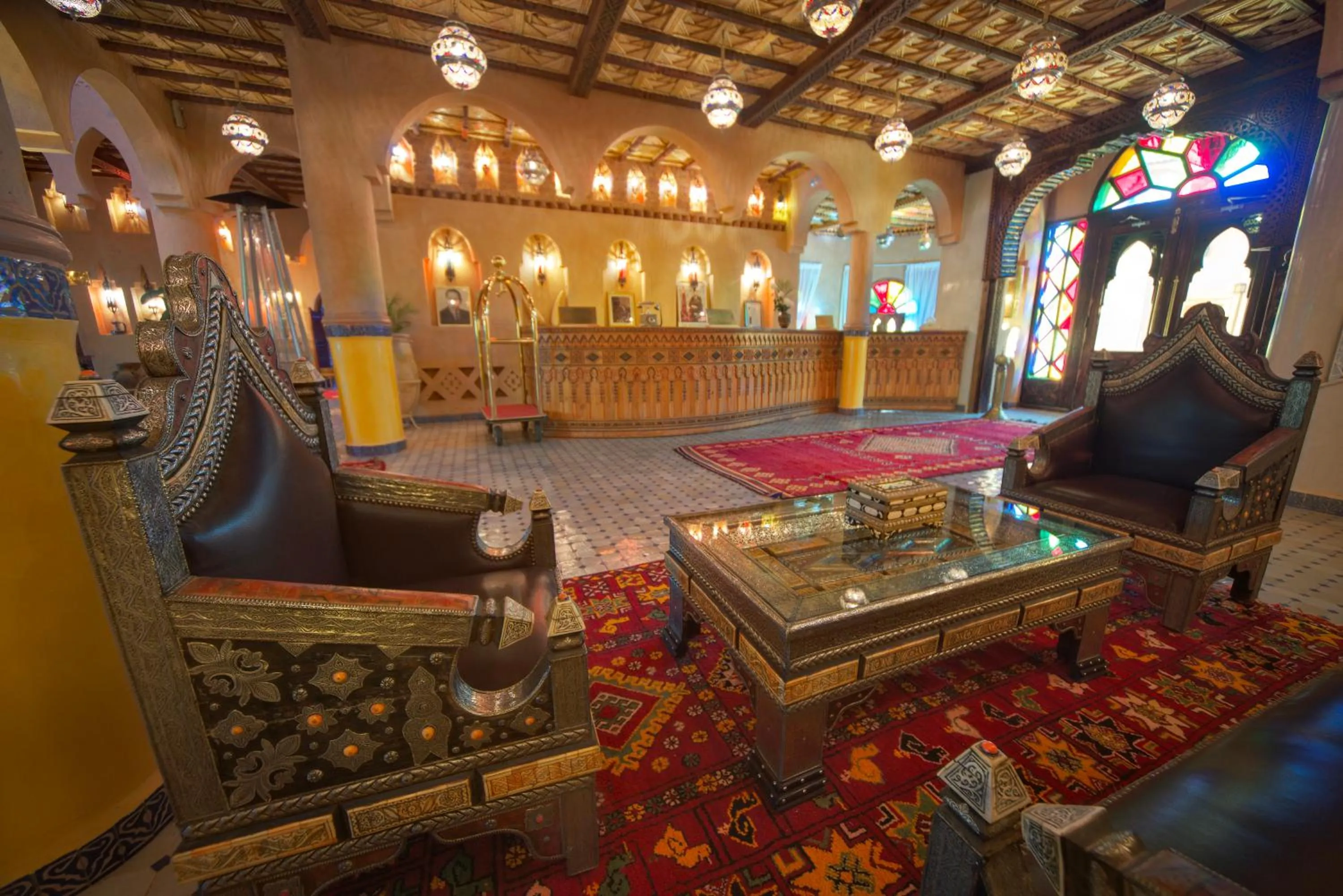 Seating area in OZ Palace Ouarzazate & SPA