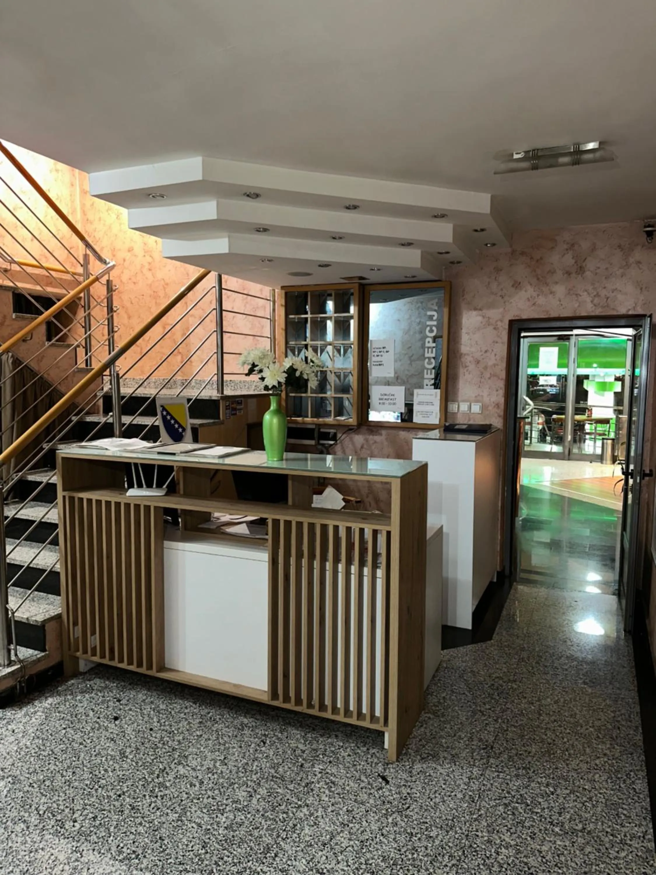 Lobby or reception in Hotel Brkić Sarajevo Airport - Free Parking