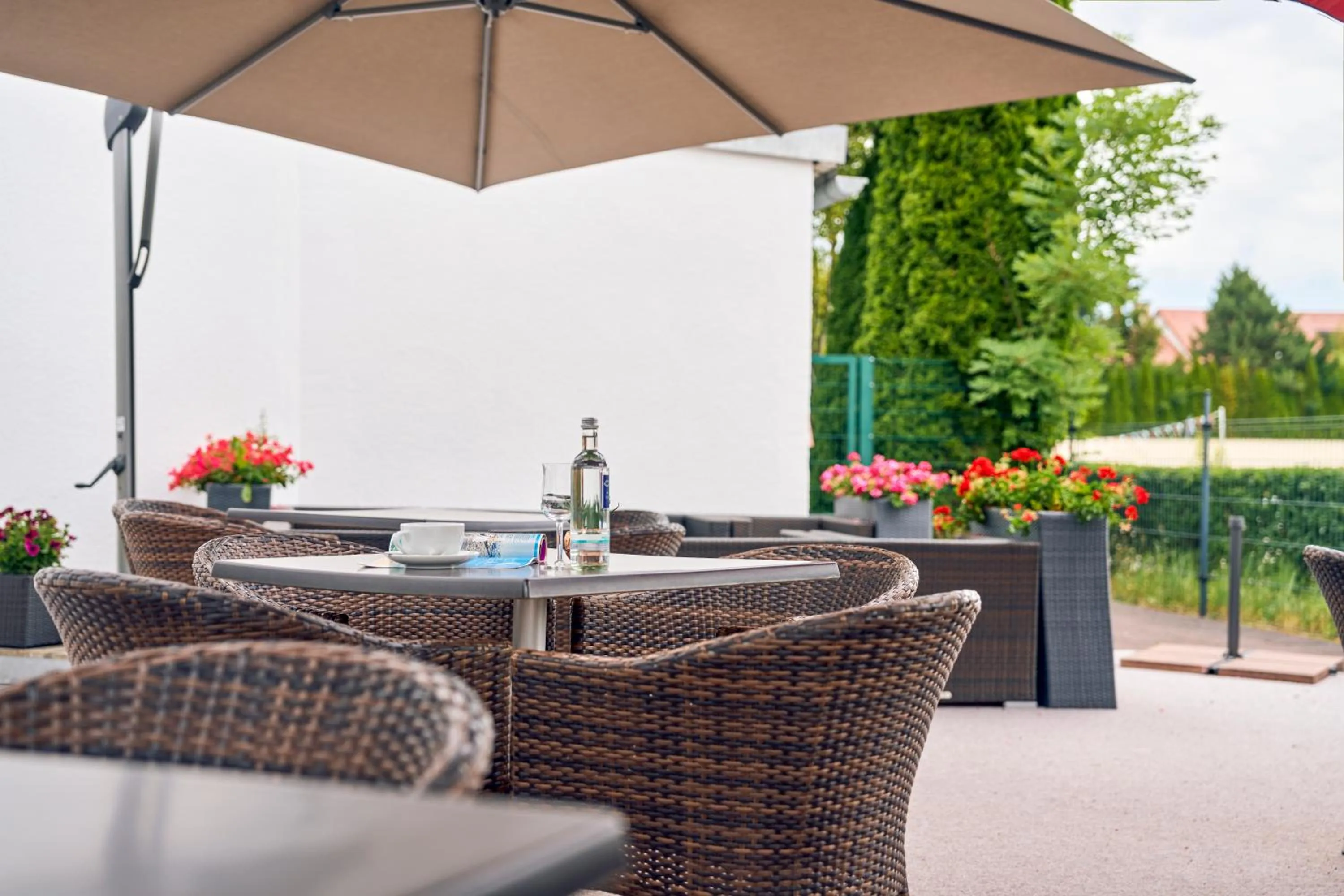 Balcony/Terrace in ARTHOTEL Haar