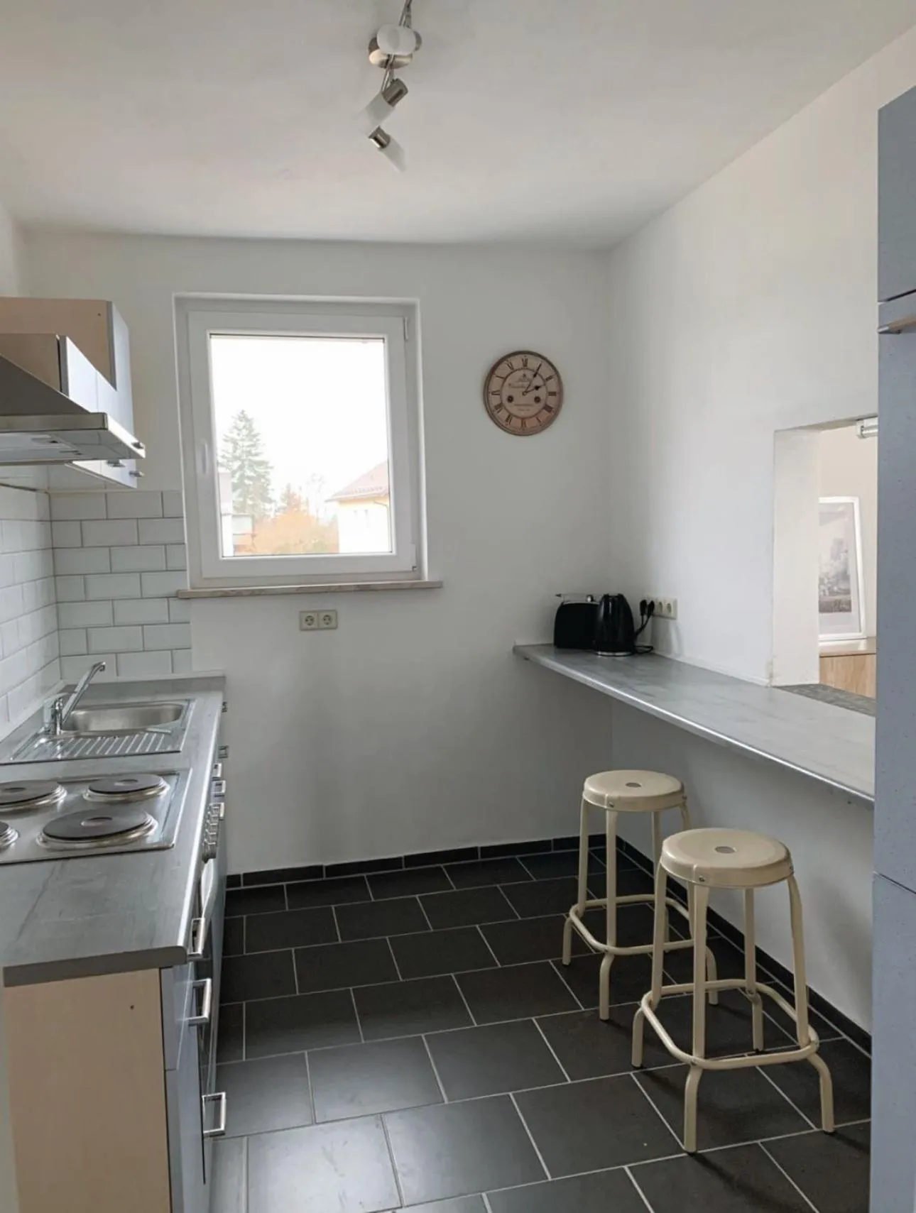 Kitchen or kitchenette in Gasthof Hotel Bräustübl und Haus Boutique