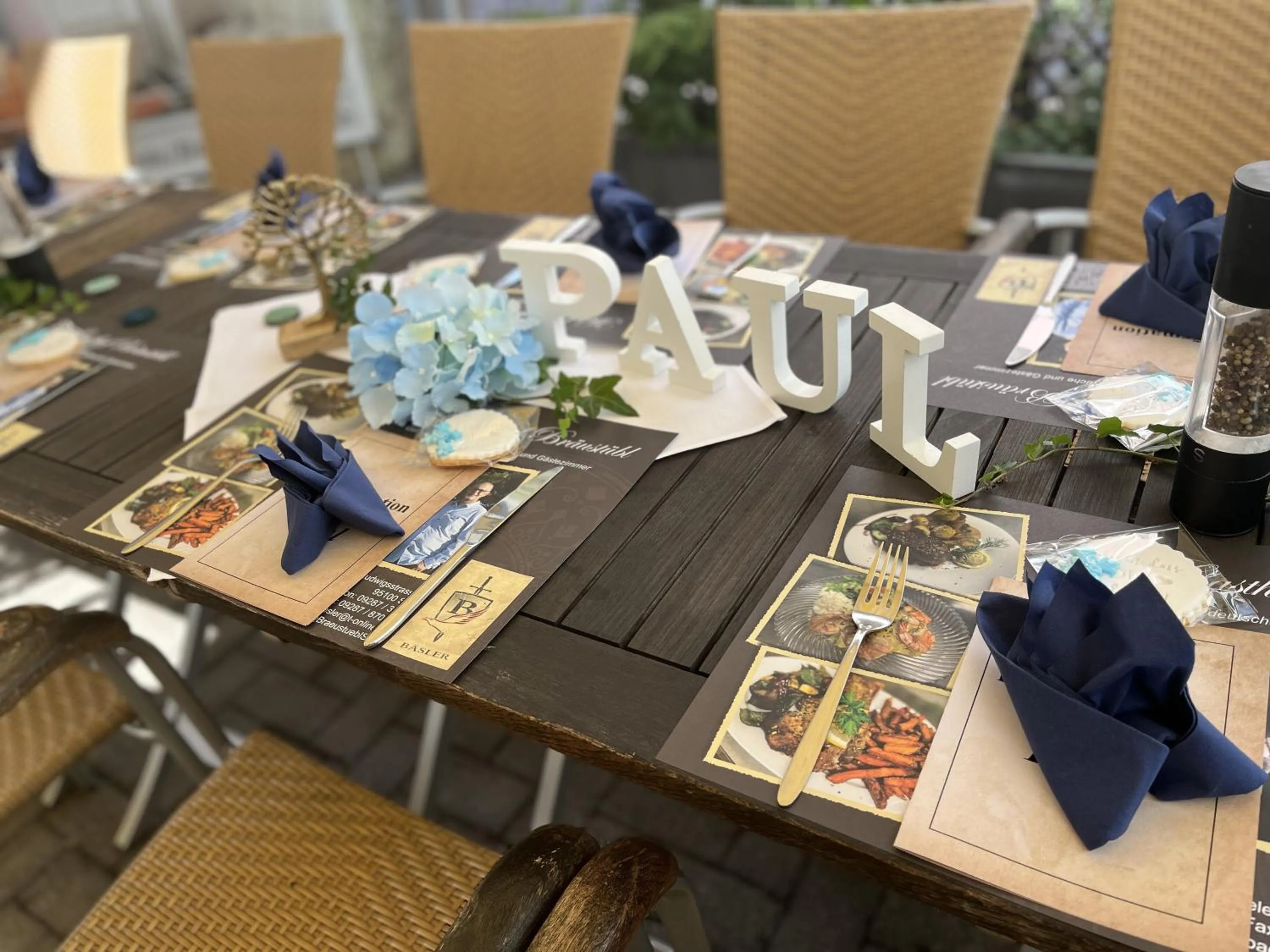 Restaurant/places to eat in Gasthof Hotel Bräustübl und Haus Boutique