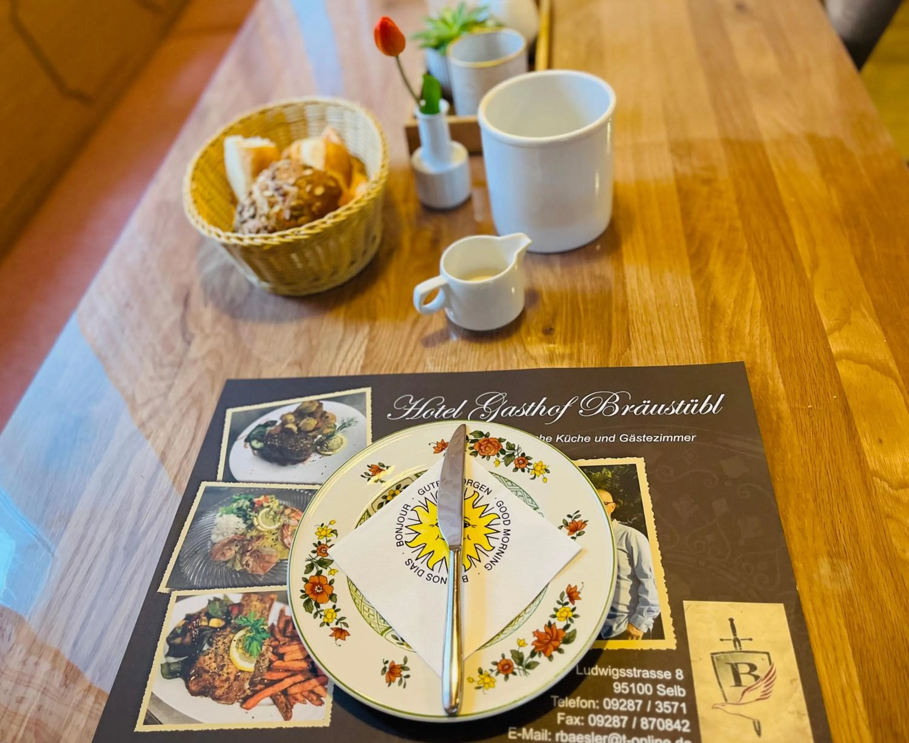 Food and drinks in Gasthof Hotel Bräustübl und Haus Boutique