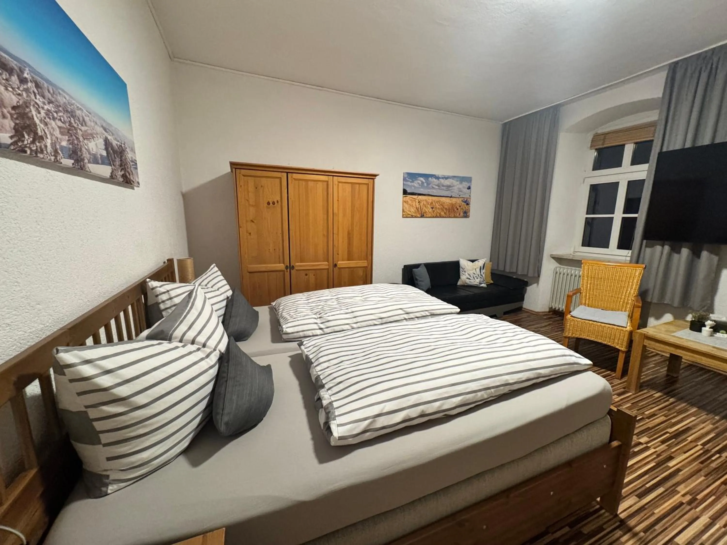 Bed in Gasthof Hotel Bräustübl und Haus Boutique