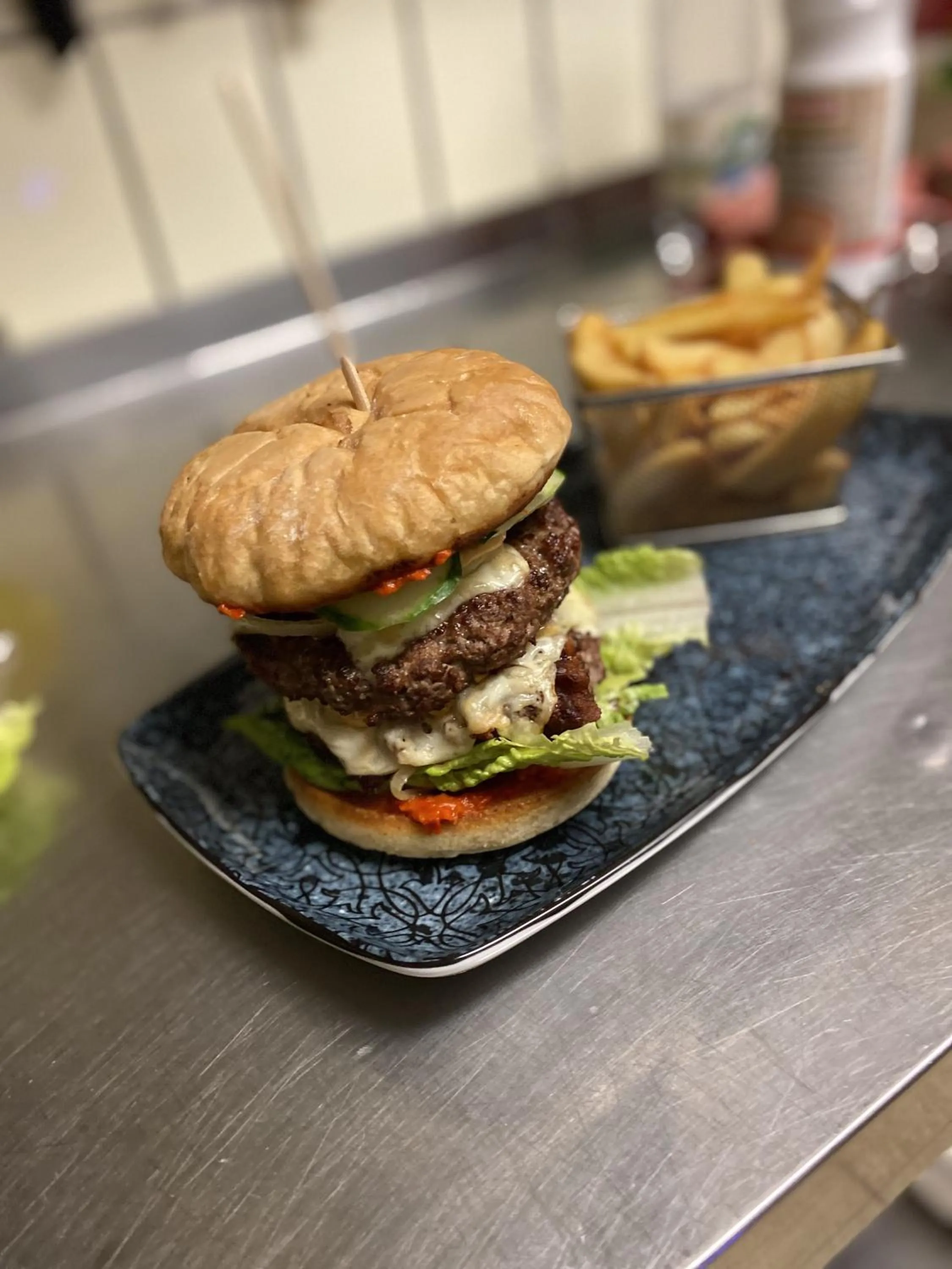 Restaurant/places to eat in Gasthof Hotel Bräustübl und Haus Boutique