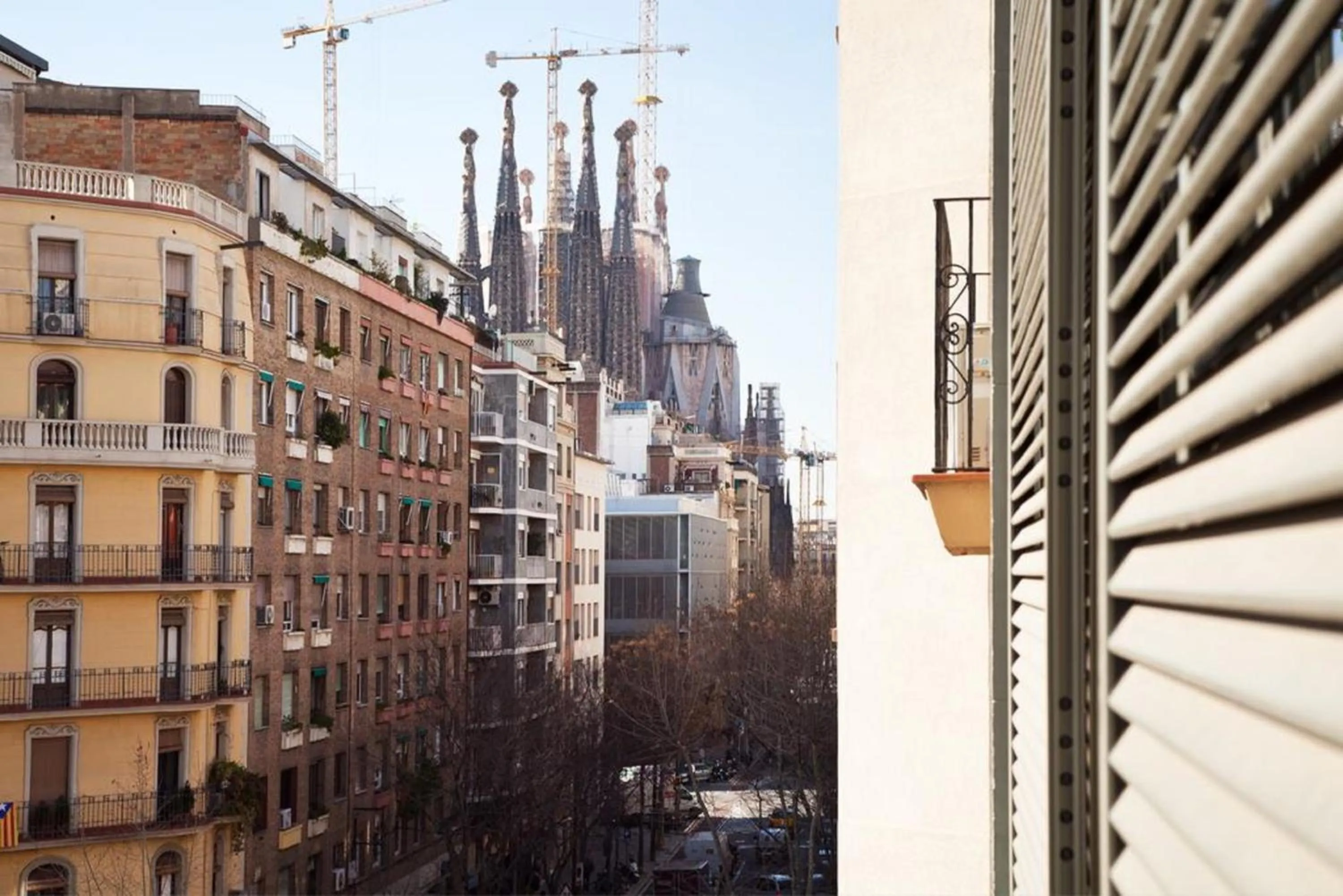 City view in You Stylish Sagrada Familia Apartments