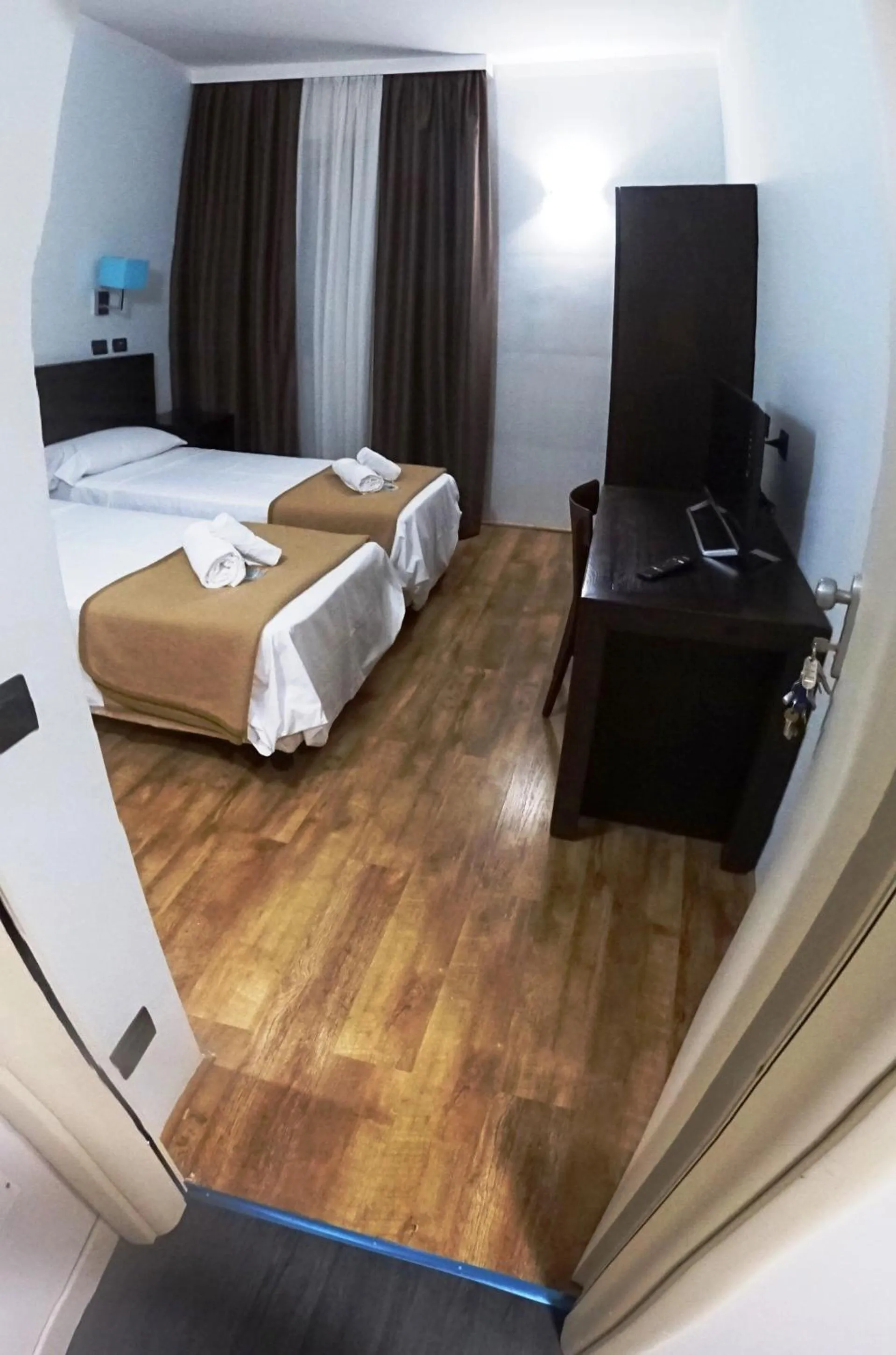 Bed in Hotel Paradiso