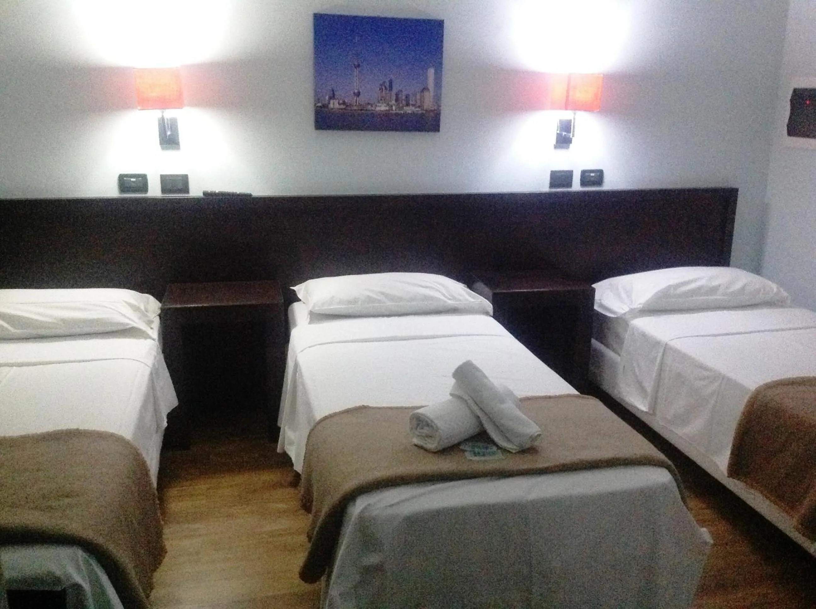 Bed in Hotel Paradiso