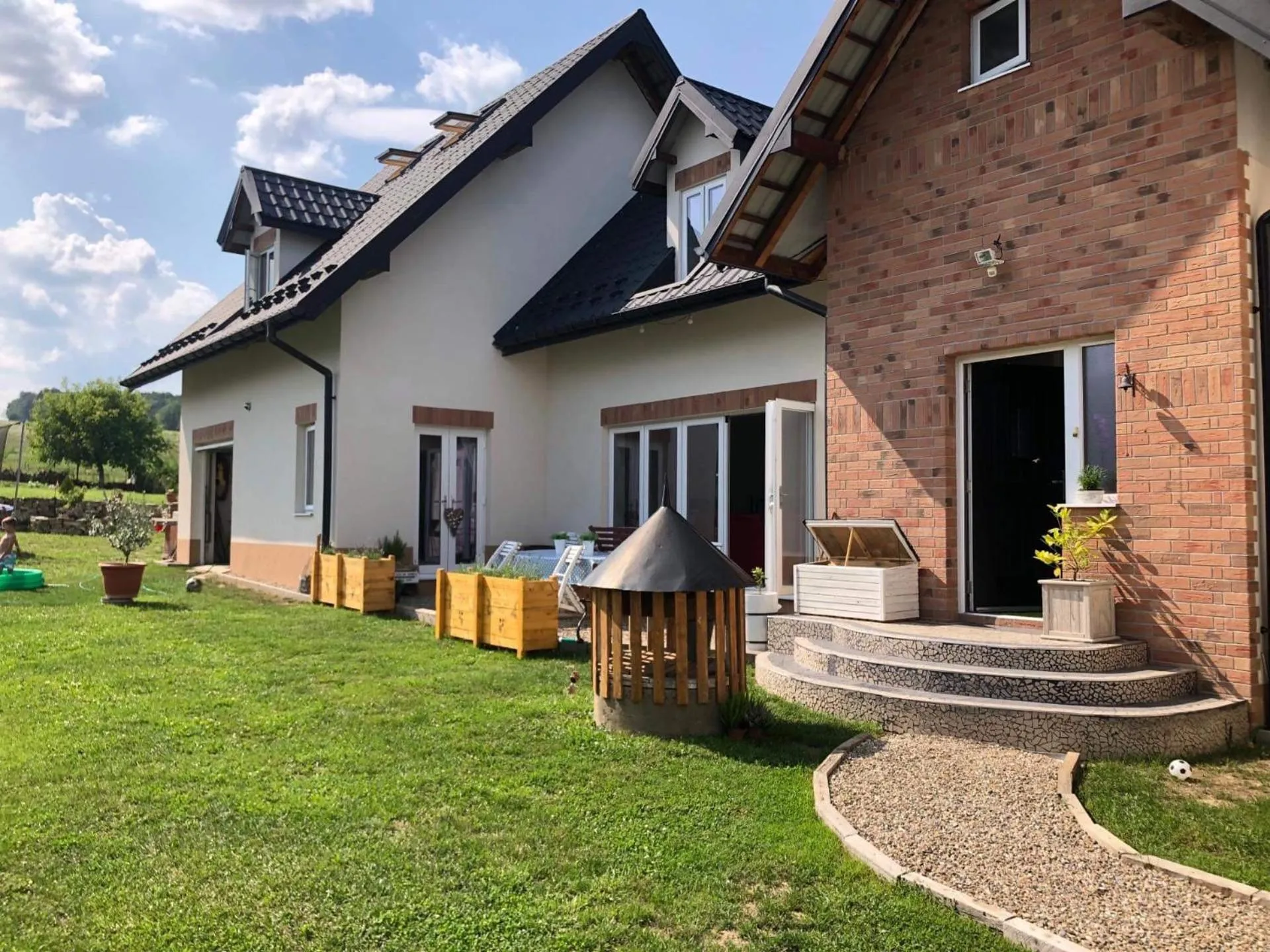 Property building in Country house