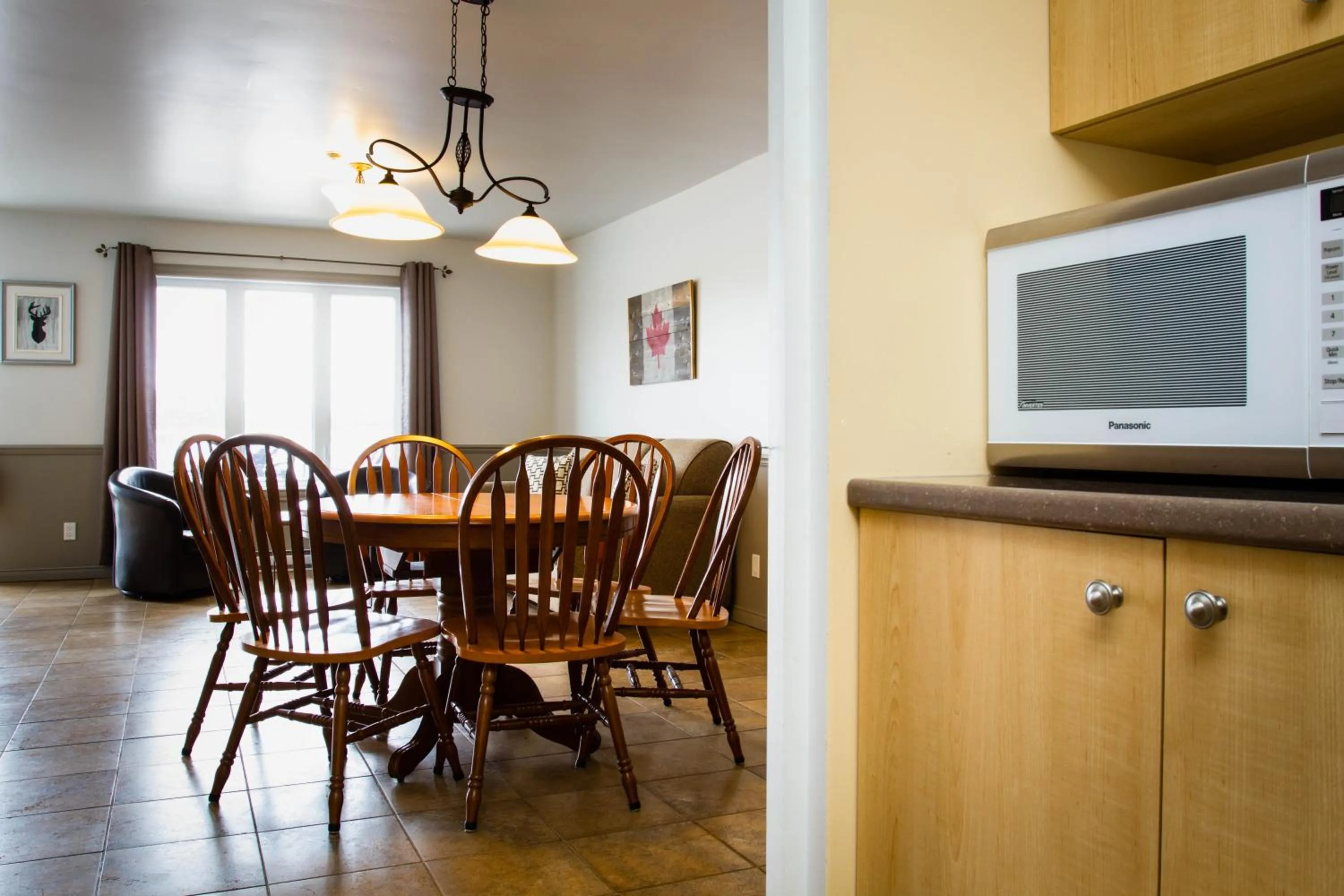 kitchen in Auberge Du Lac Malcom