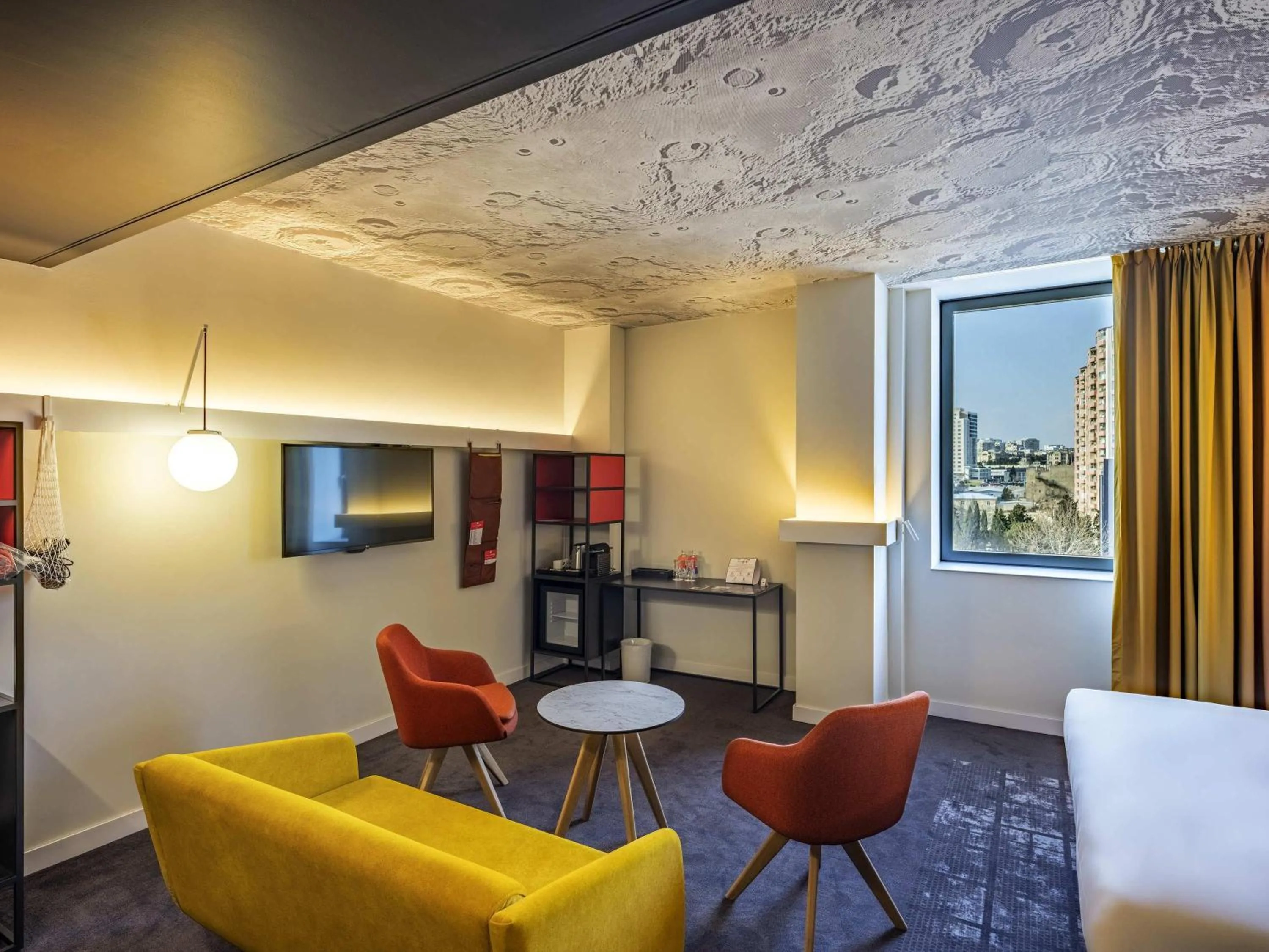 Bedroom in ibis Baku City