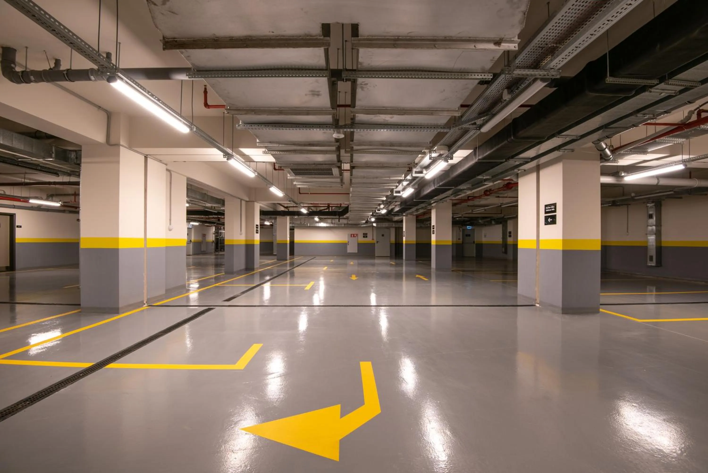 Parking in ibis Baku City