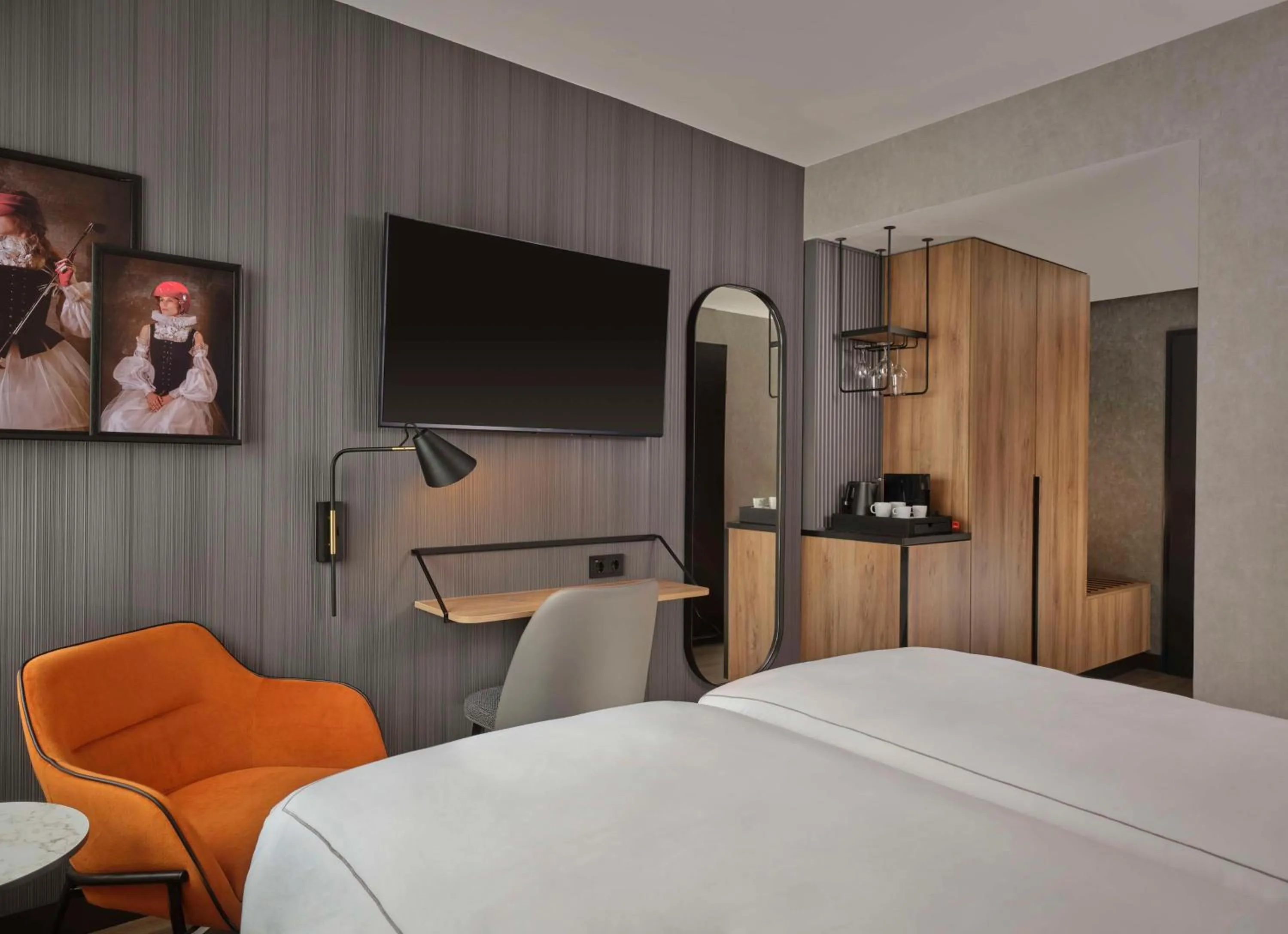 Bedroom, Bed in Radisson RED Berlin Kudamm