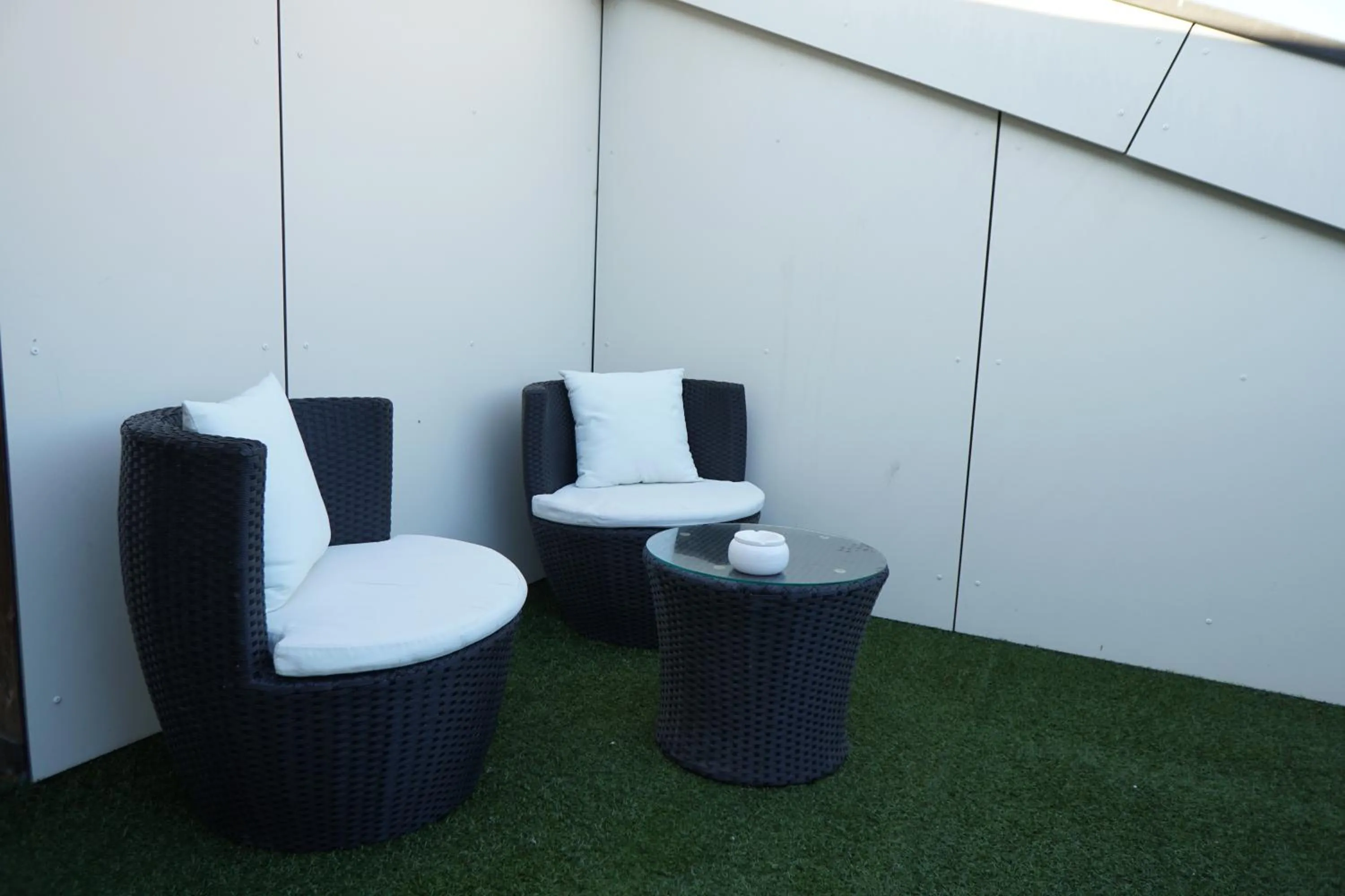 Balcony/Terrace in L'Echappée -B&B-