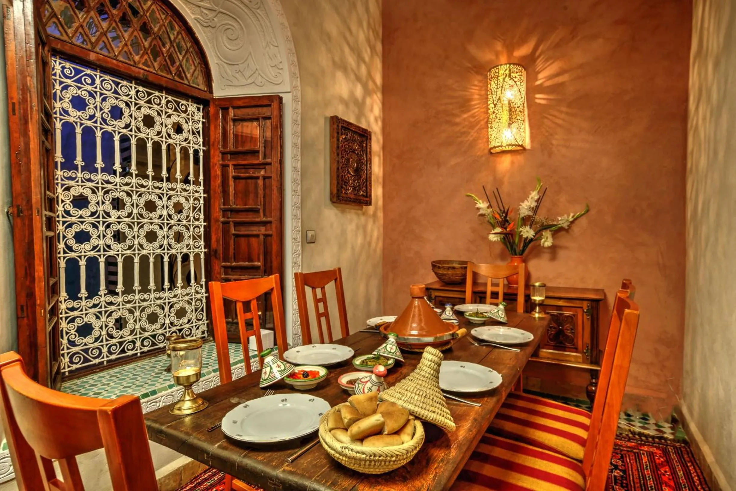 Living room in Riad Aventurine