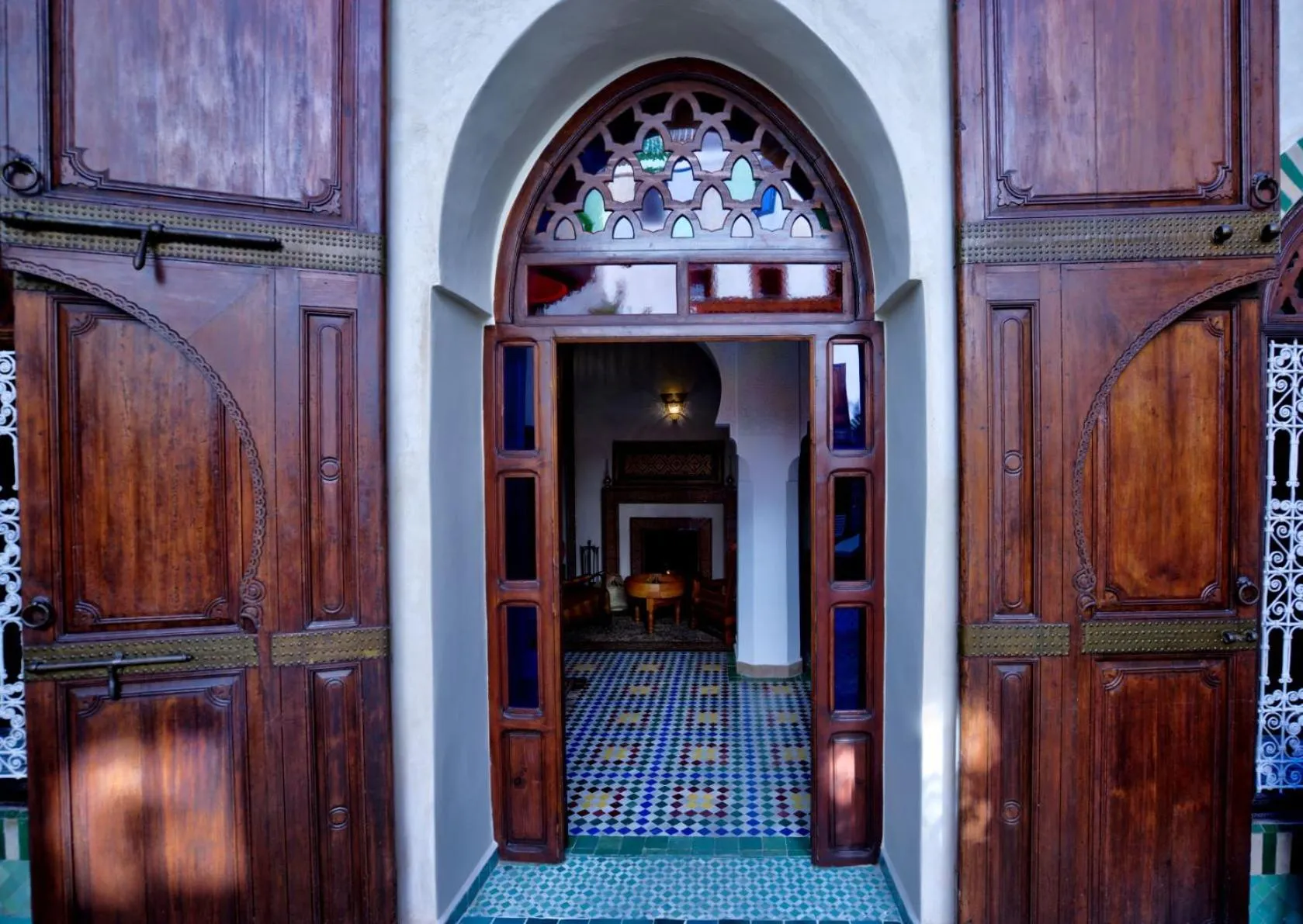 Facade/entrance in Riad Aventurine