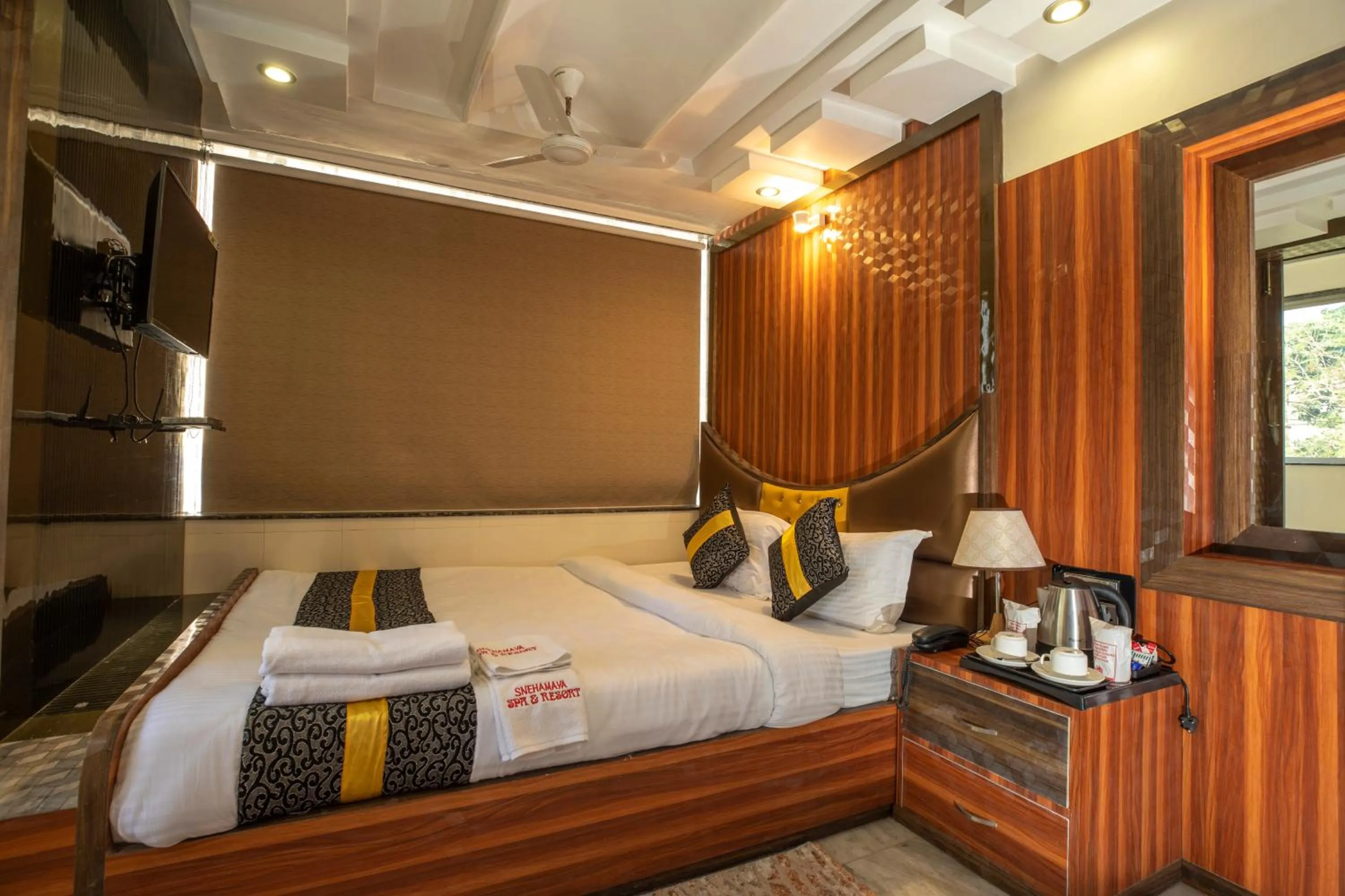 Bedroom in Snehamaya Spa & Resort