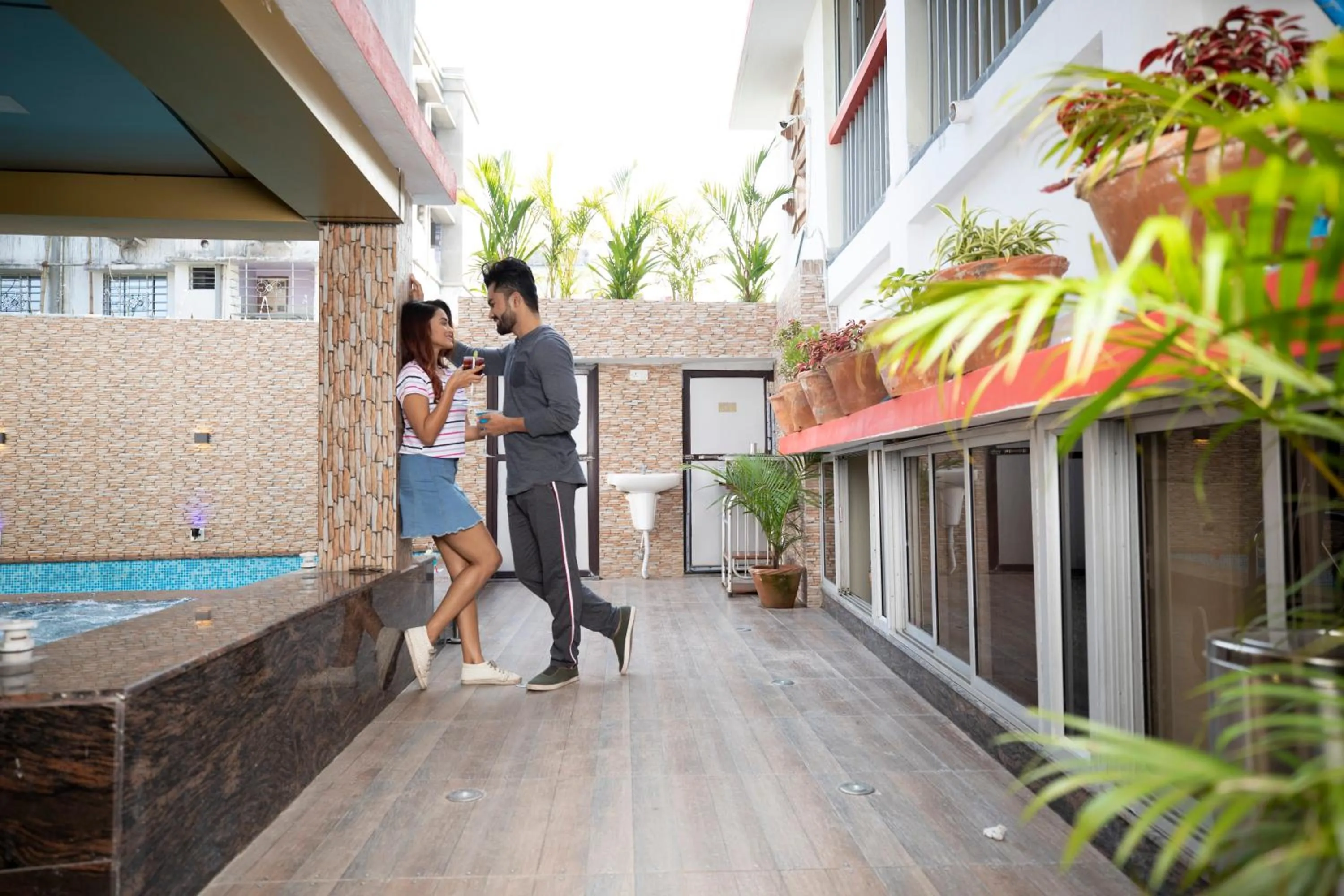 People in Snehamaya Spa & Resort