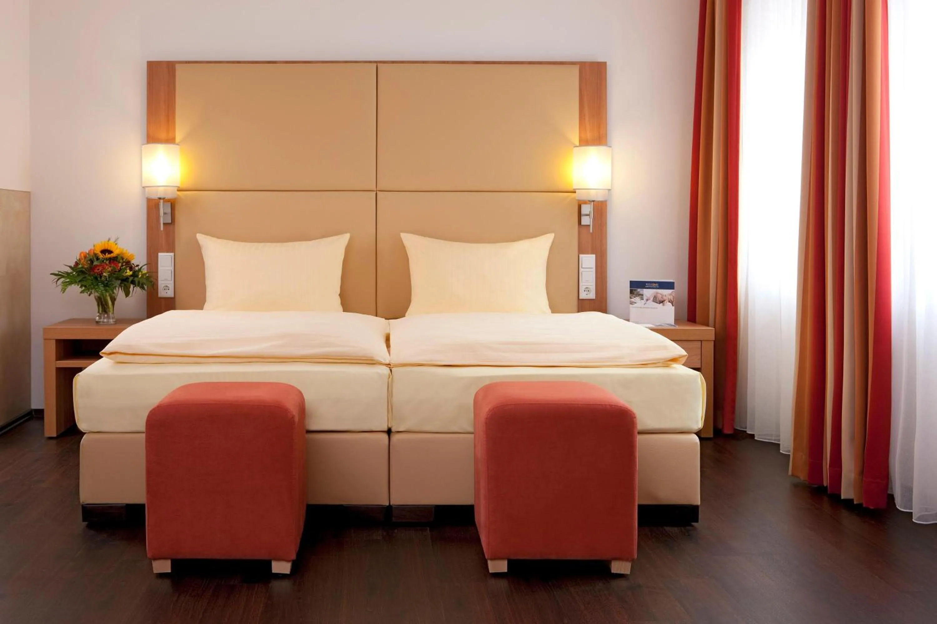 Photo of the whole room, Bed in Welcome Hotel Marburg