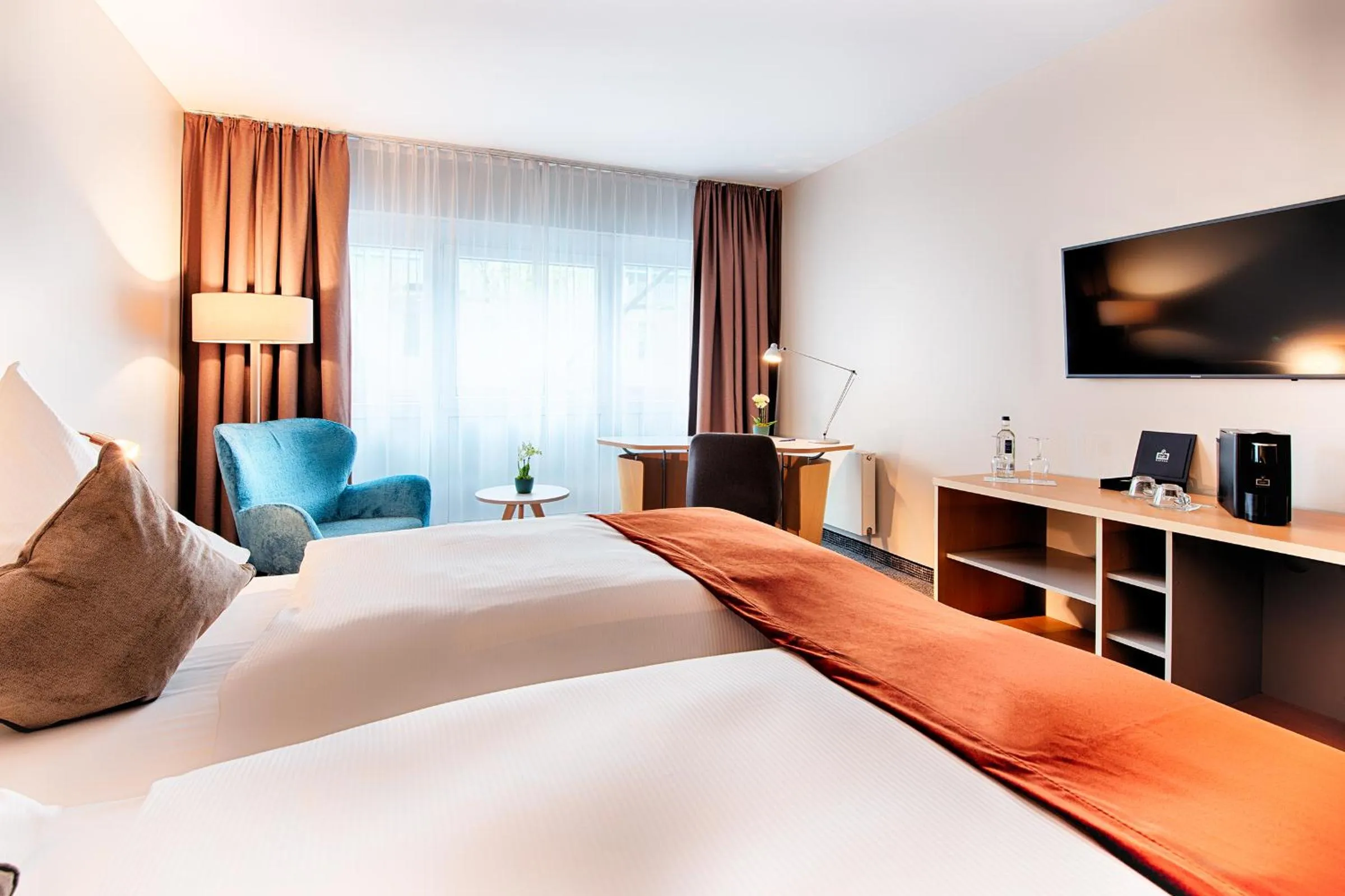 Bedroom, Bed in Welcome Hotel Marburg