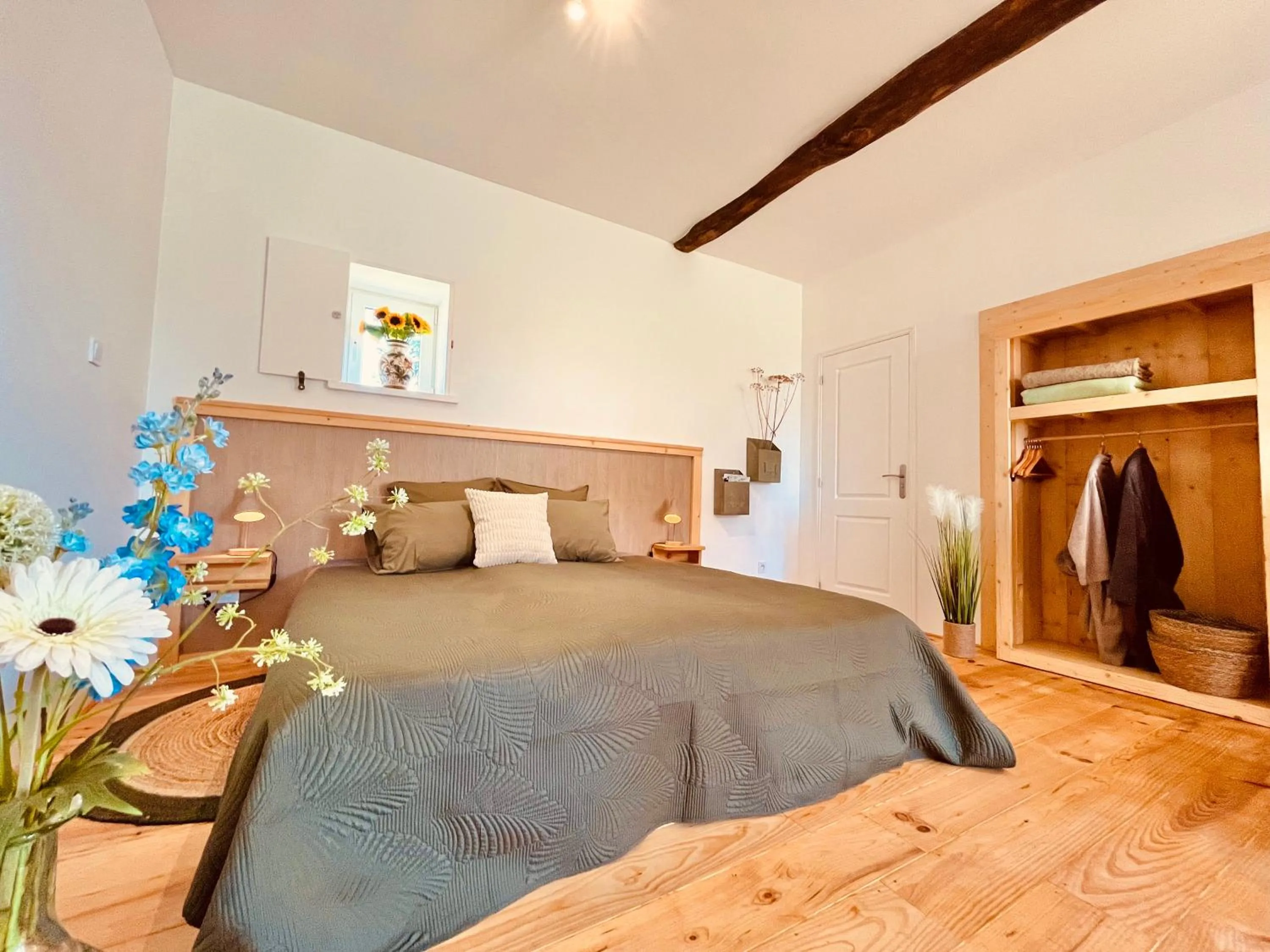 Bed in chambres d'hôtes Domaine les Grands Pérons