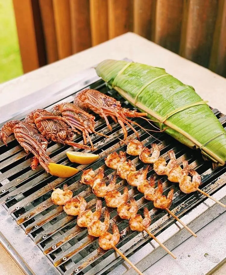 BBQ facilities in Villa Kandui Boutique Hotel e Beach Lounge