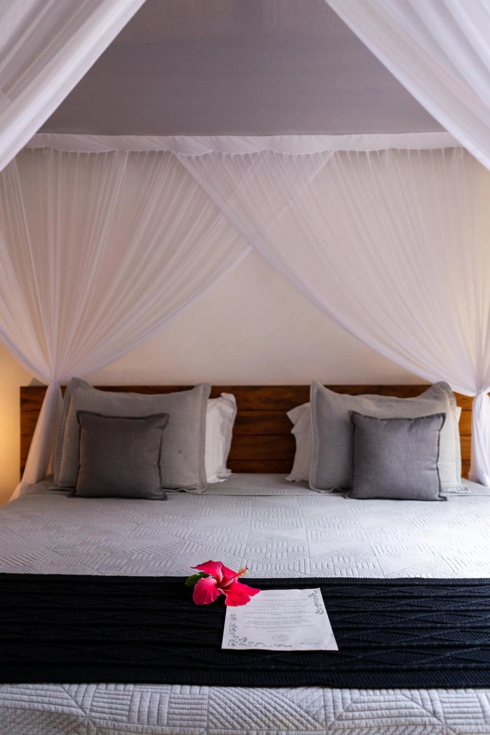 Bed in Villa Kandui Boutique Hotel e Beach Lounge