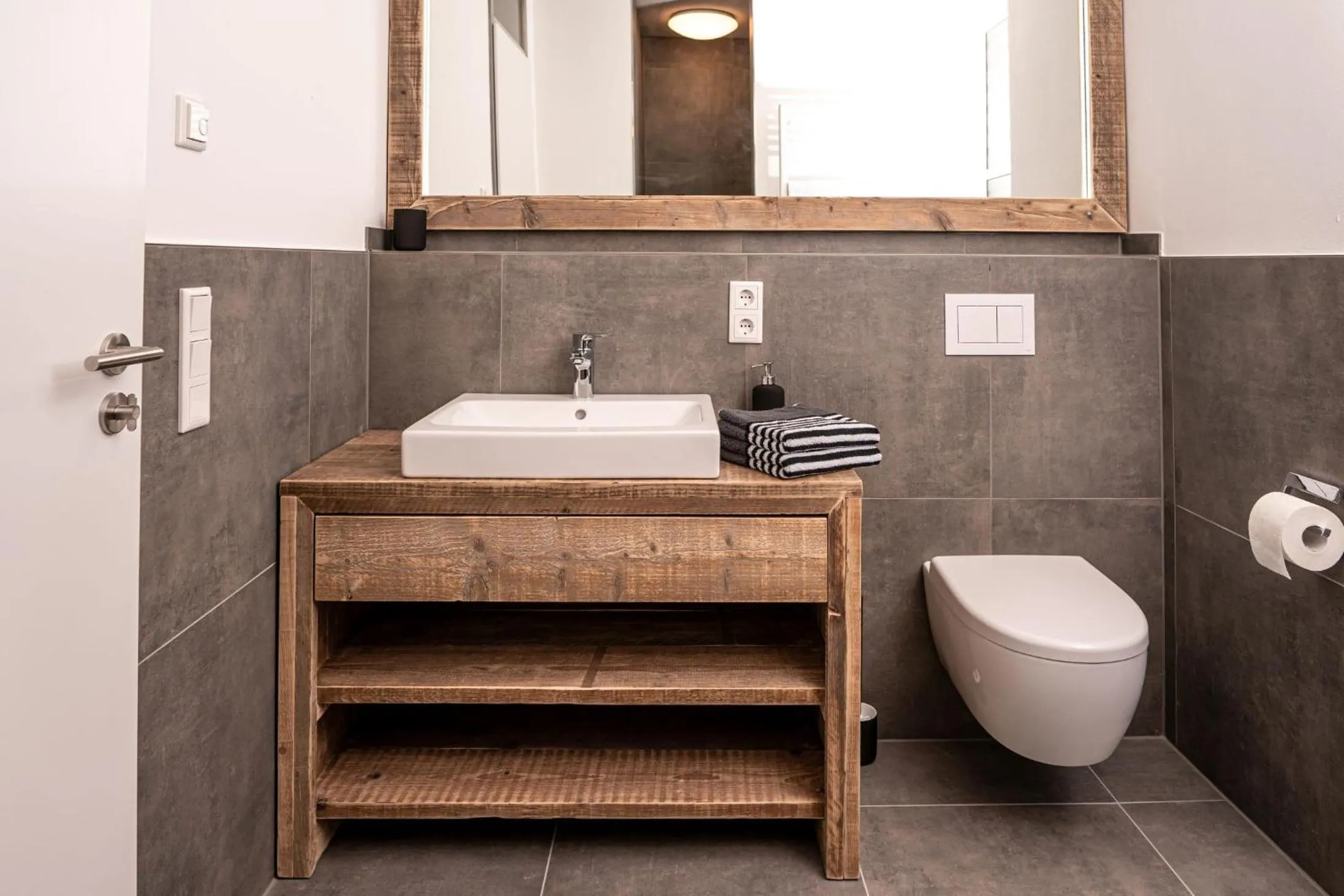 Toilet in Refugium am Wasserturm