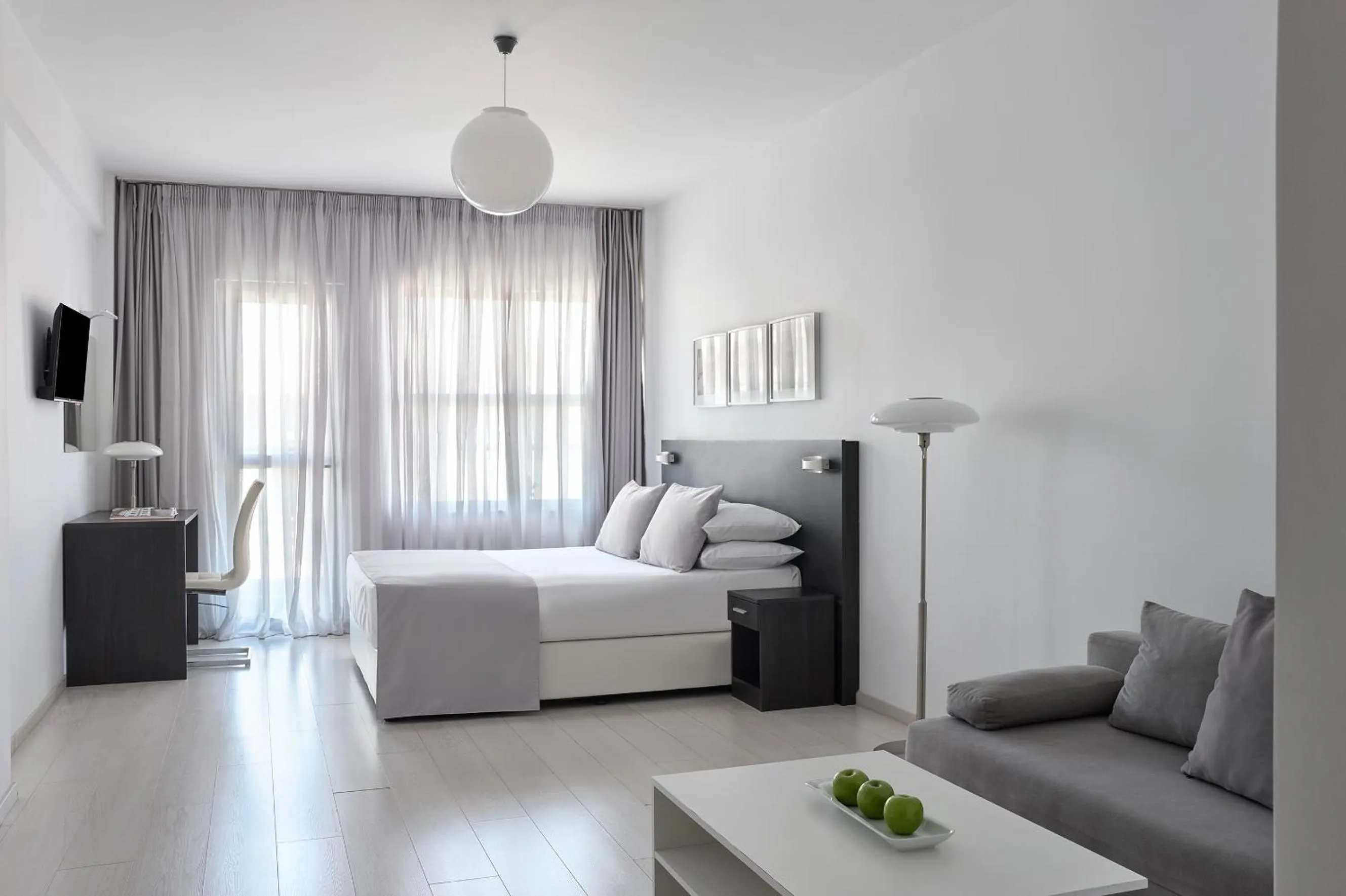 Bed in Boss Boutique Athens by Prima Hotels