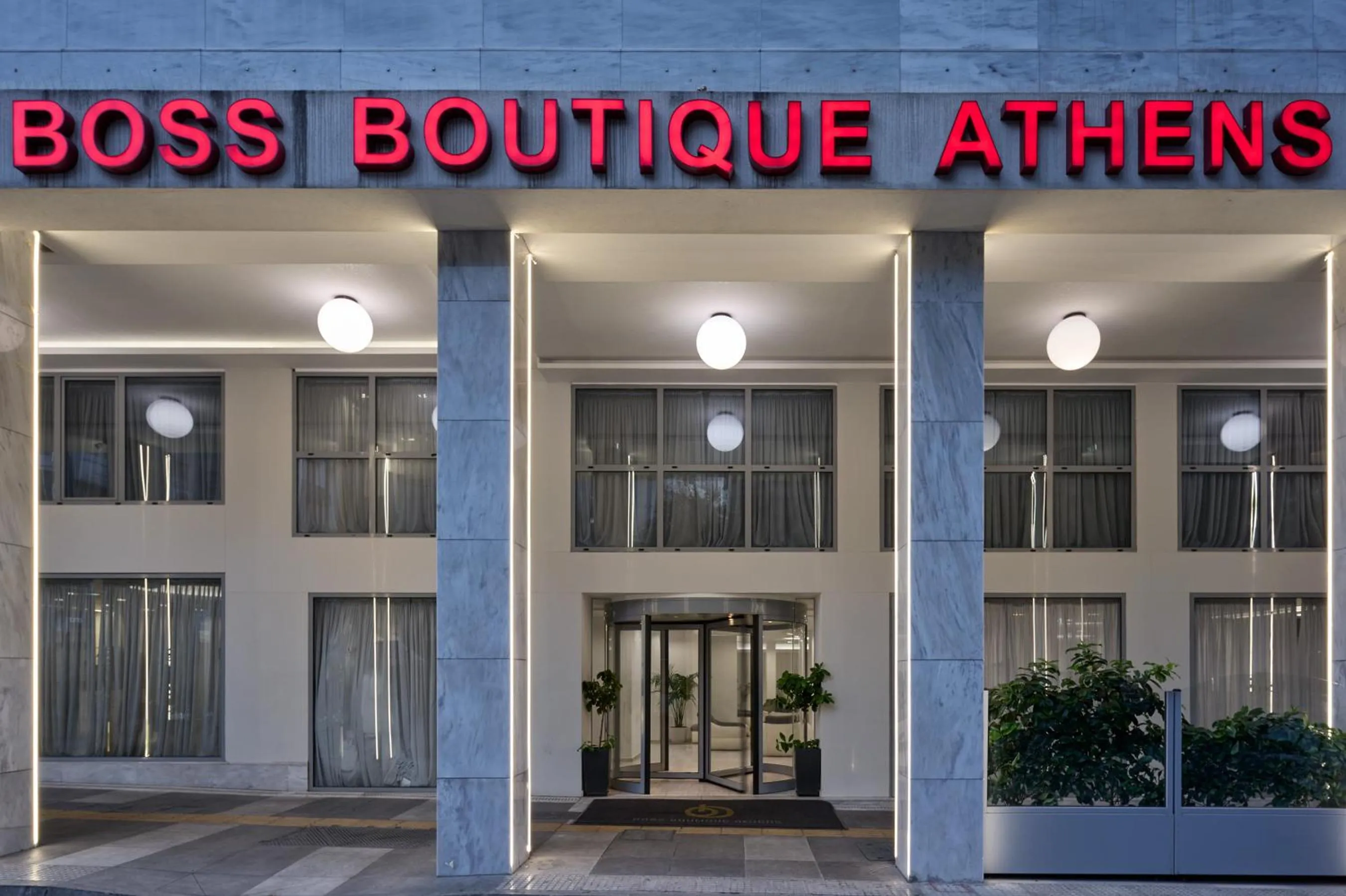 Facade/entrance in Boss Boutique Athens by Prima Hotels