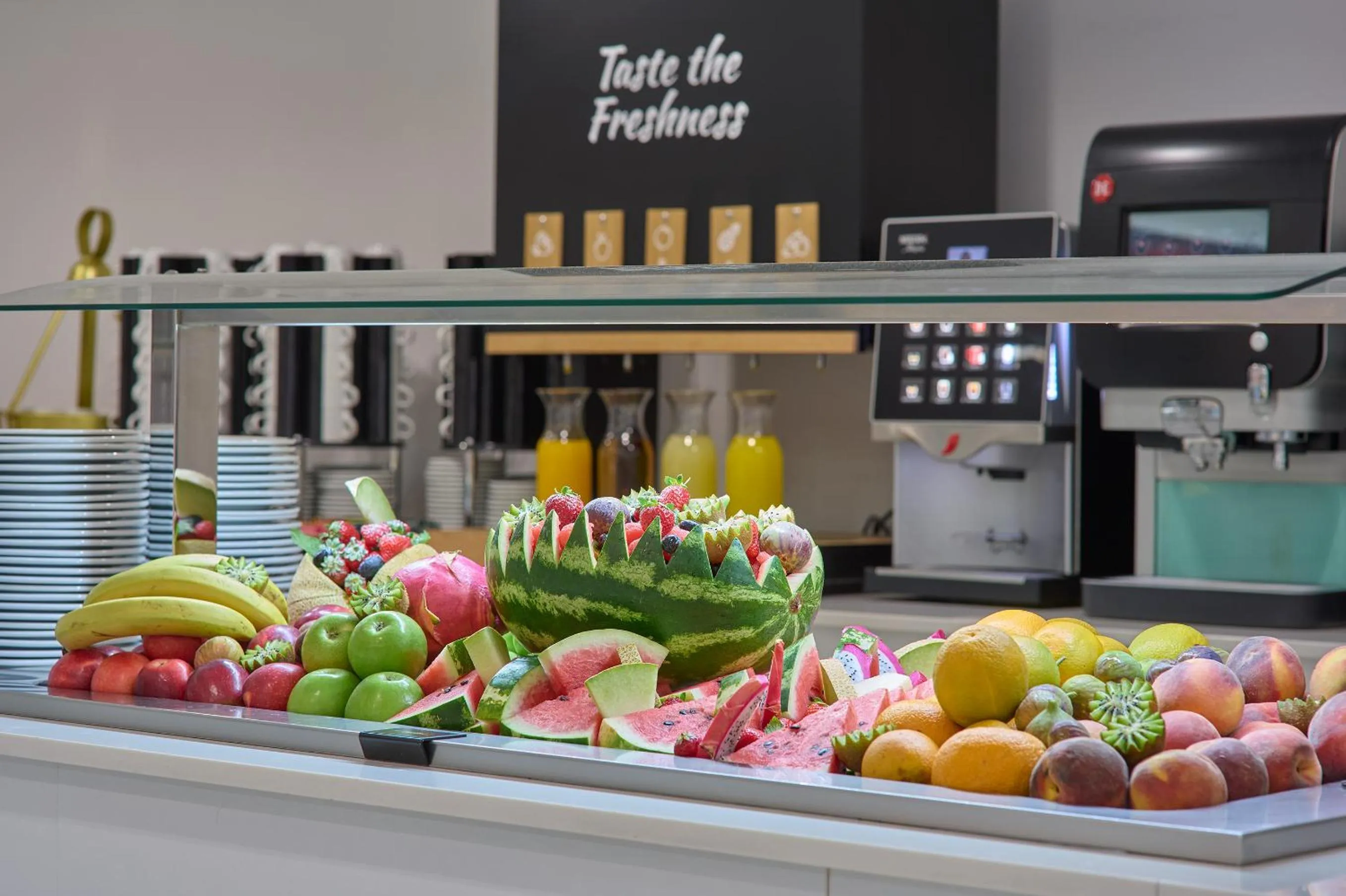 Buffet breakfast in Boss Boutique Athens by Prima Hotels