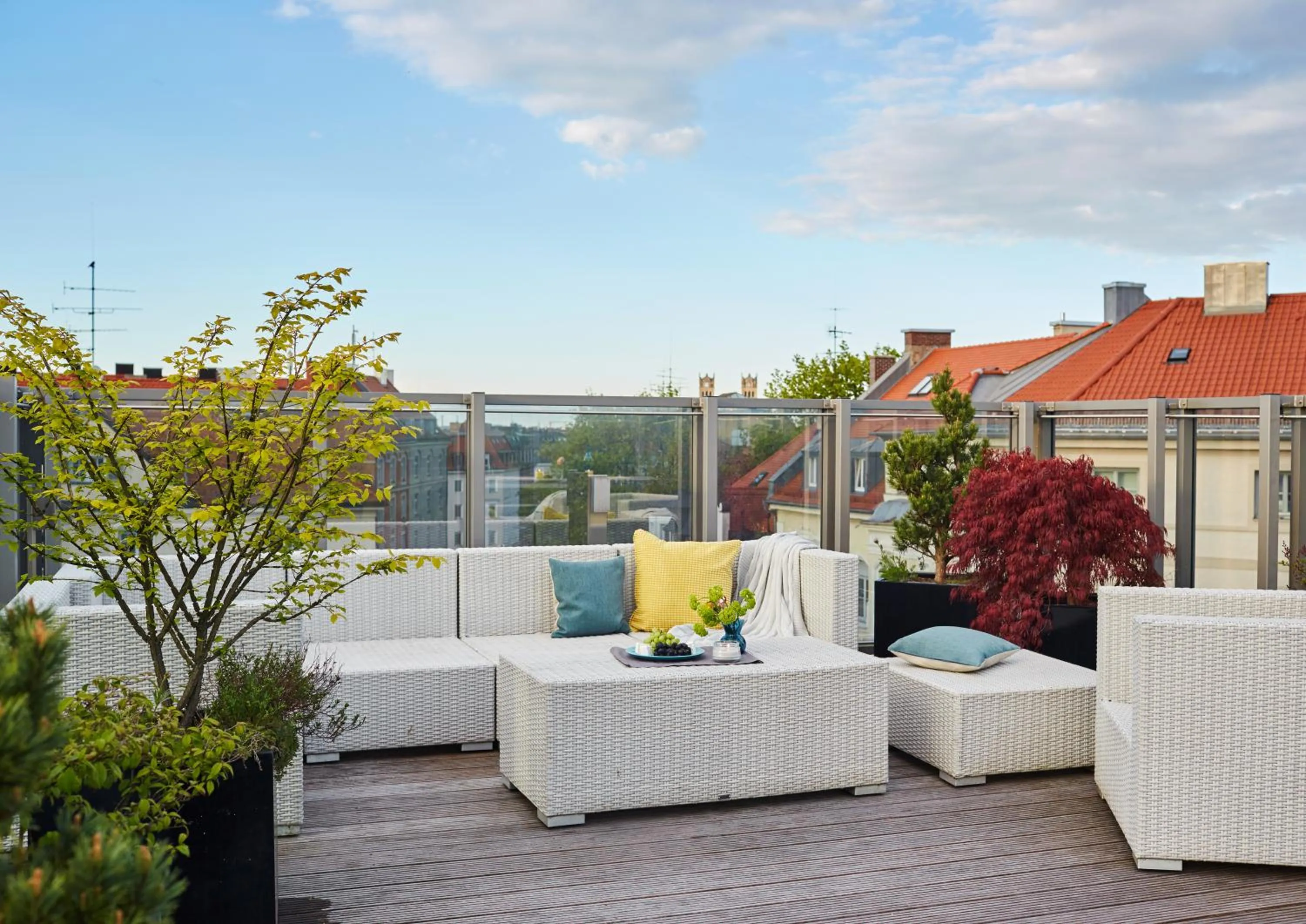 Balcony/Terrace in Living Hotel Prinzessin Elisabeth