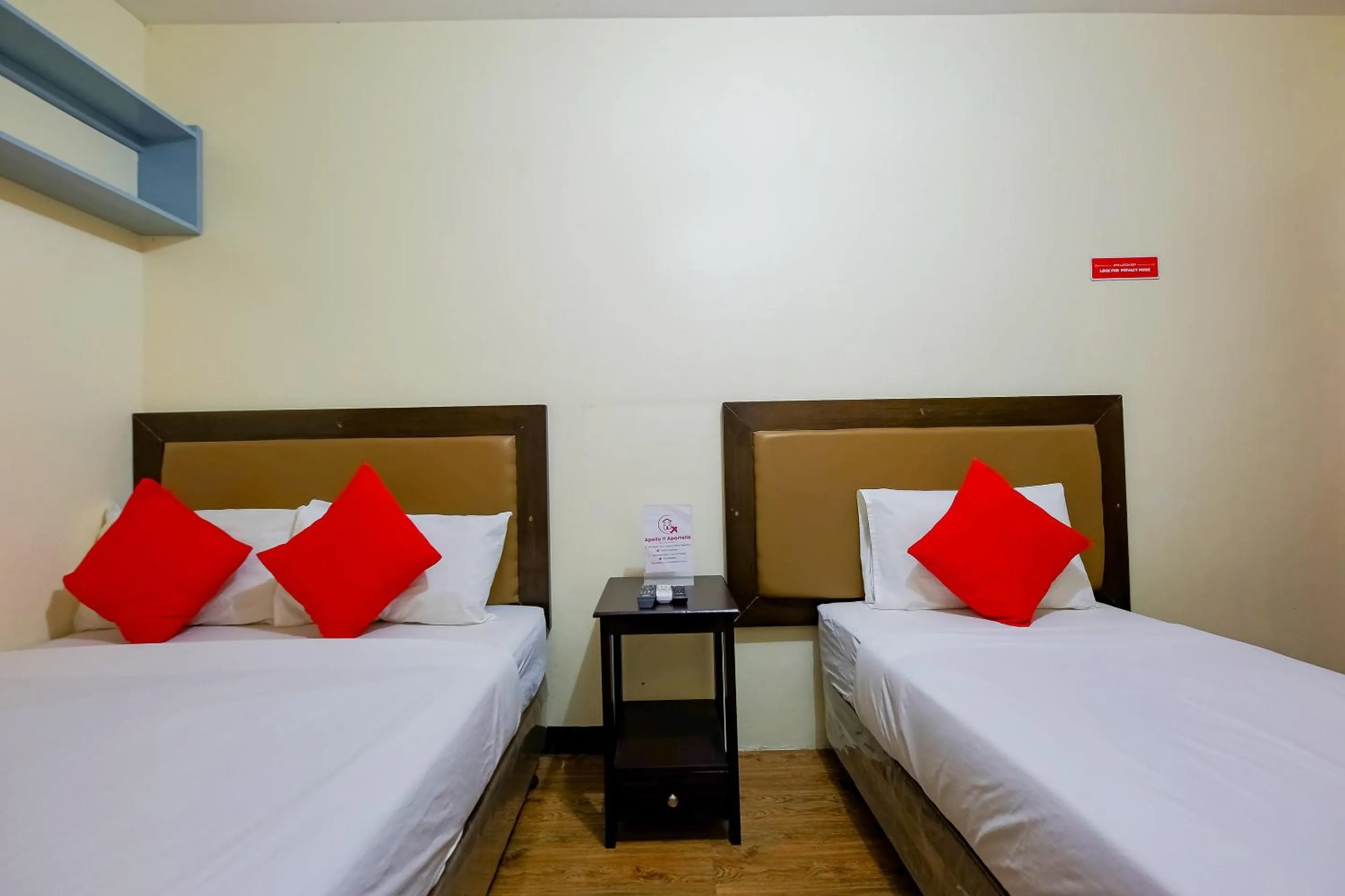 Bedroom, Bed in OYO 431 Apollo 11 Apartelle