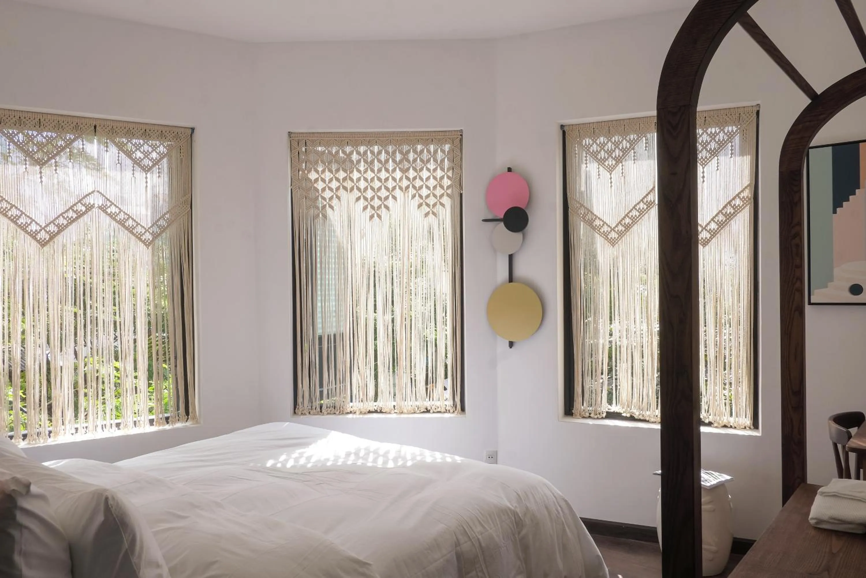 Bed in Quang Vinh Apartment and Hotel Hoi An