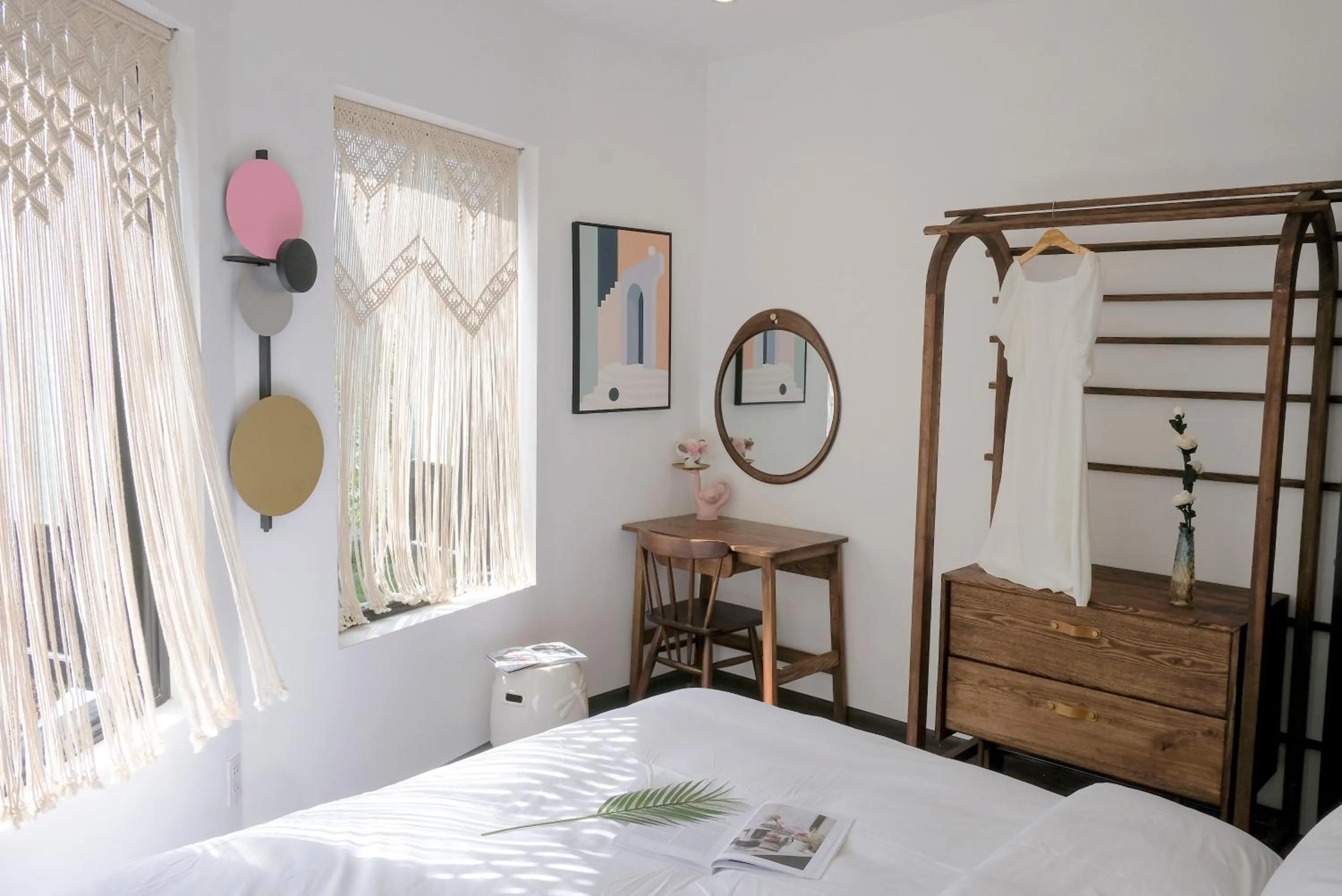 Bed in Quang Vinh Apartment and Hotel Hoi An