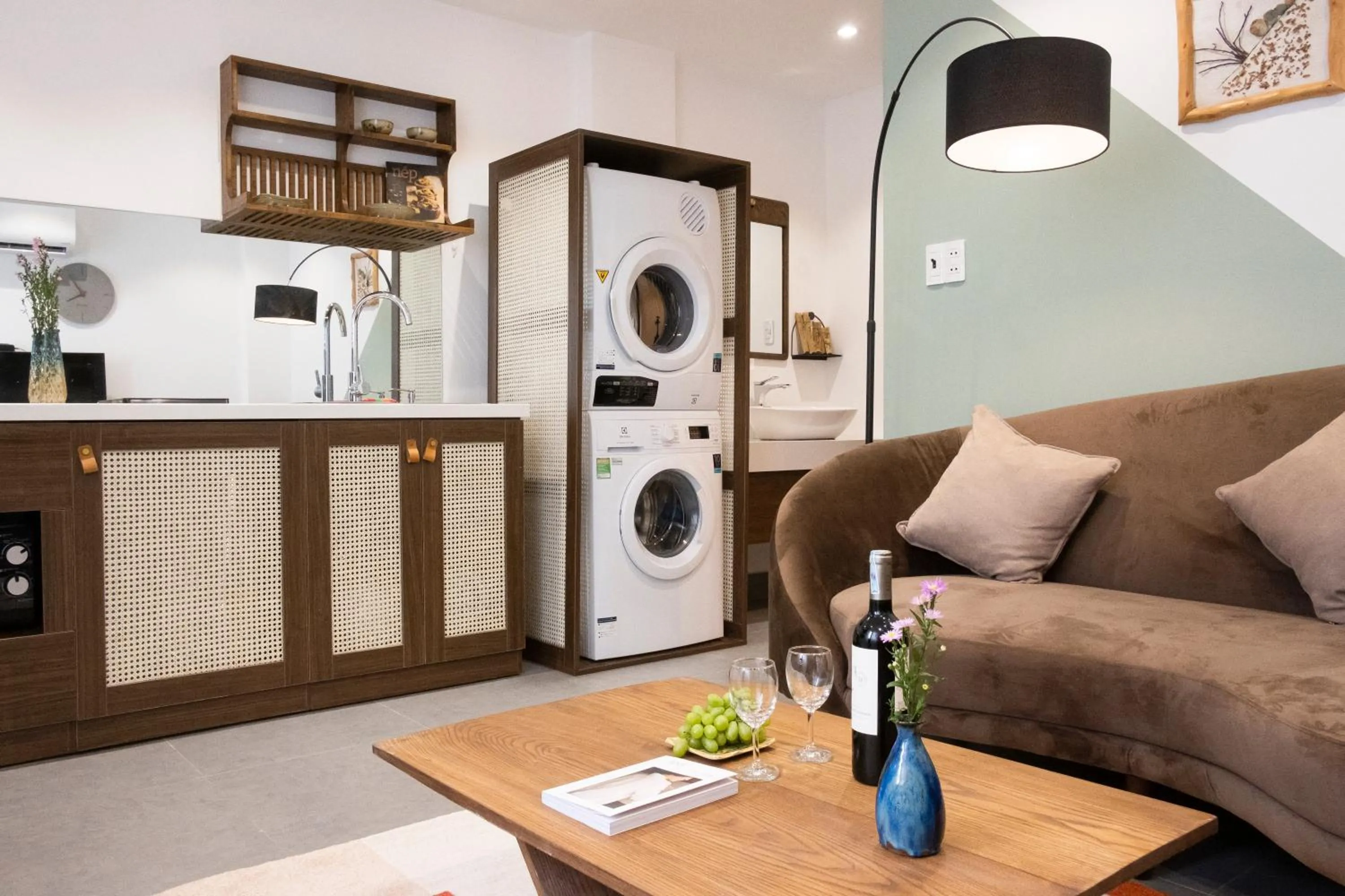 Living room in Quang Vinh Apartment and Hotel Hoi An