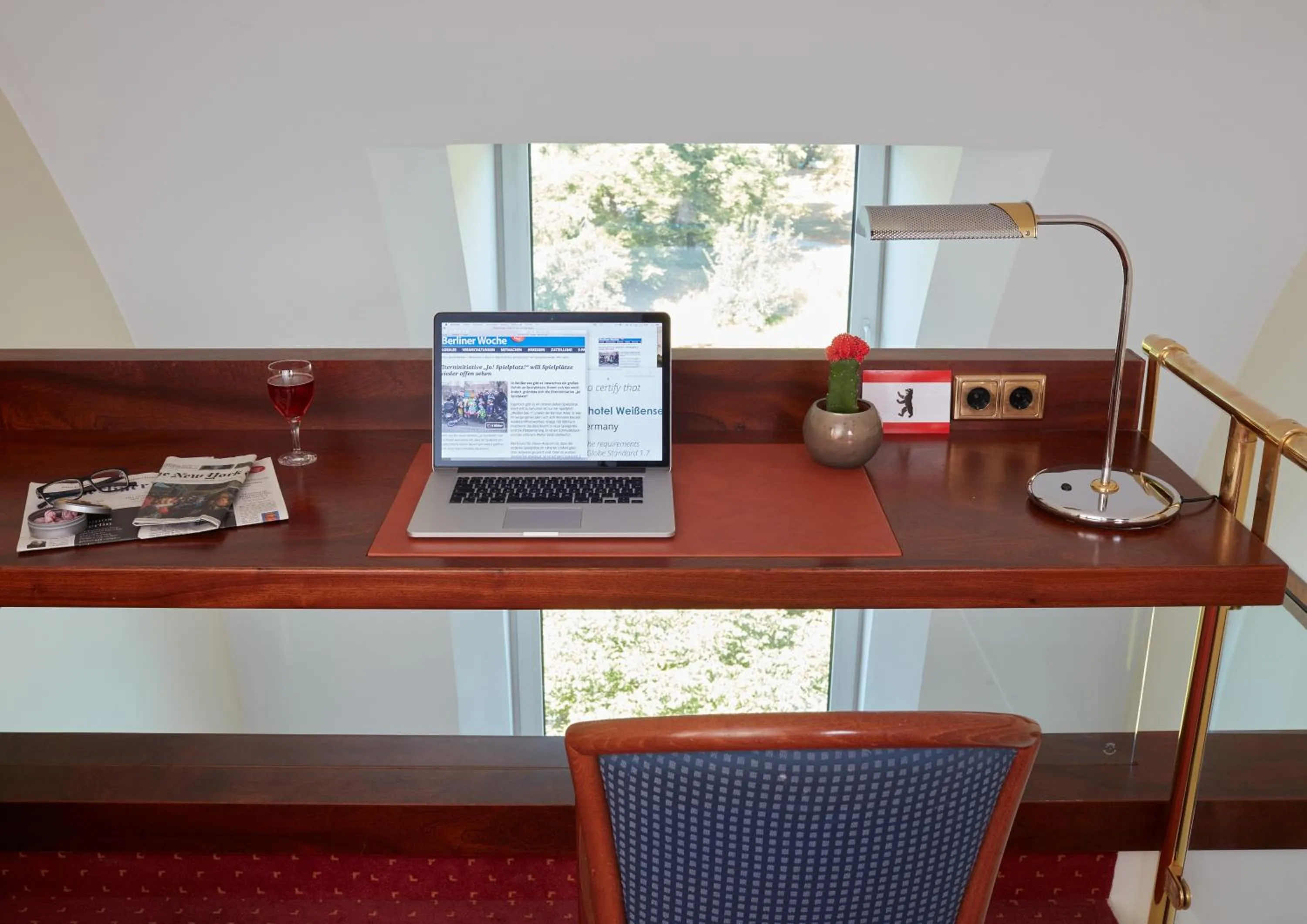 View (from property/room) in Living Hotel Weißensee