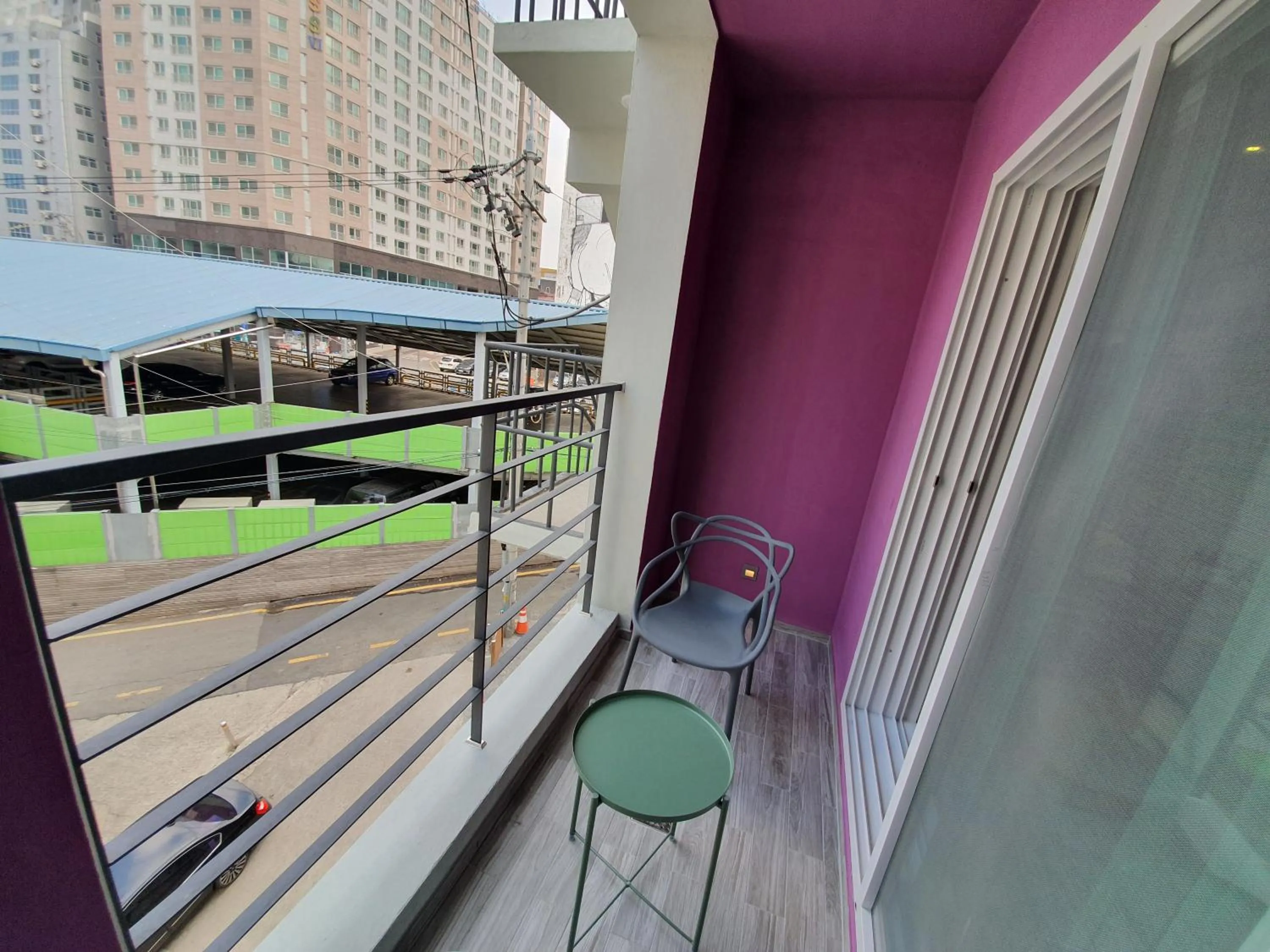 Balcony/Terrace in Browndot hotel songtan