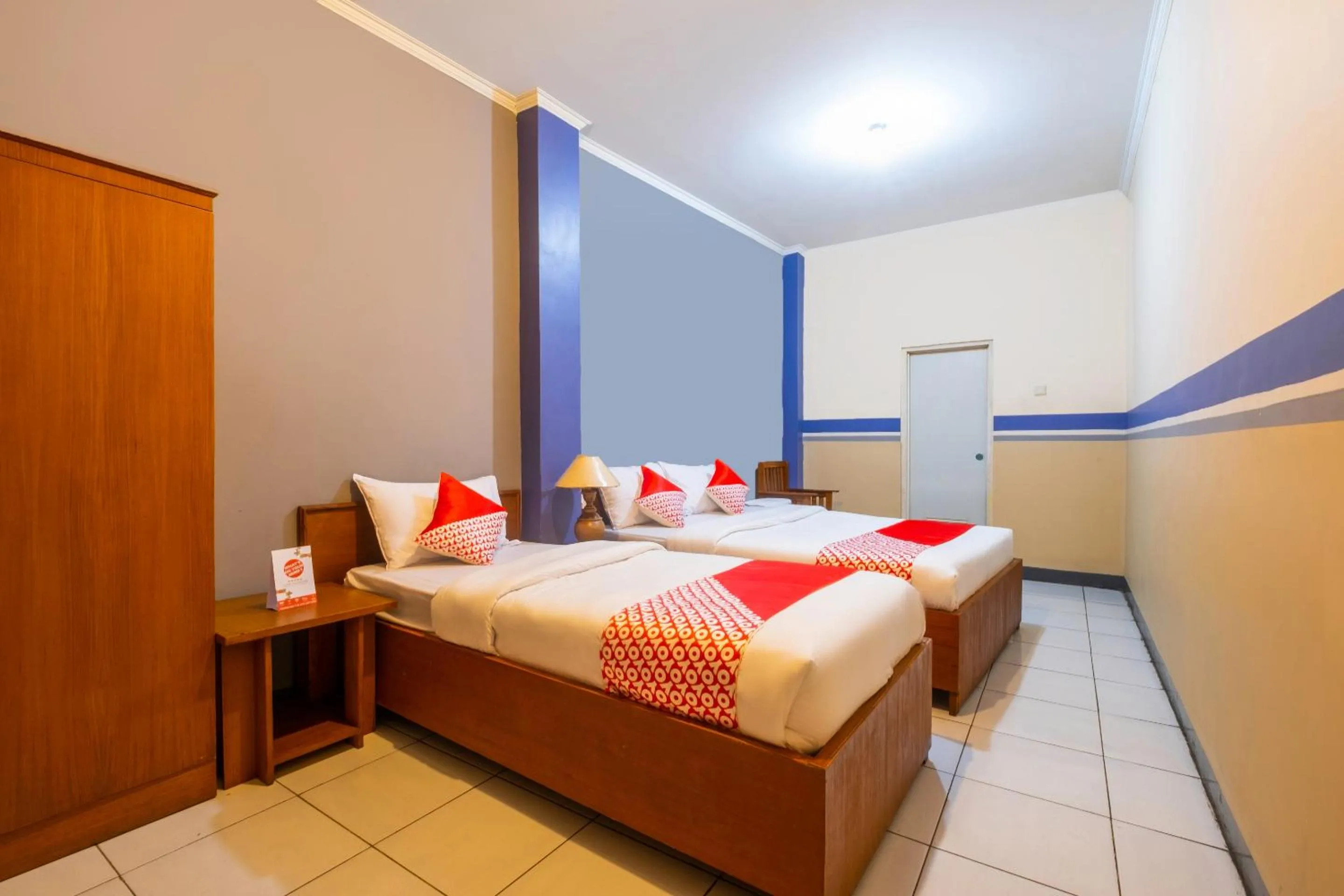 Bedroom, Bed in Hotel O Riau Near Gedung Sate Formerly Patradisa