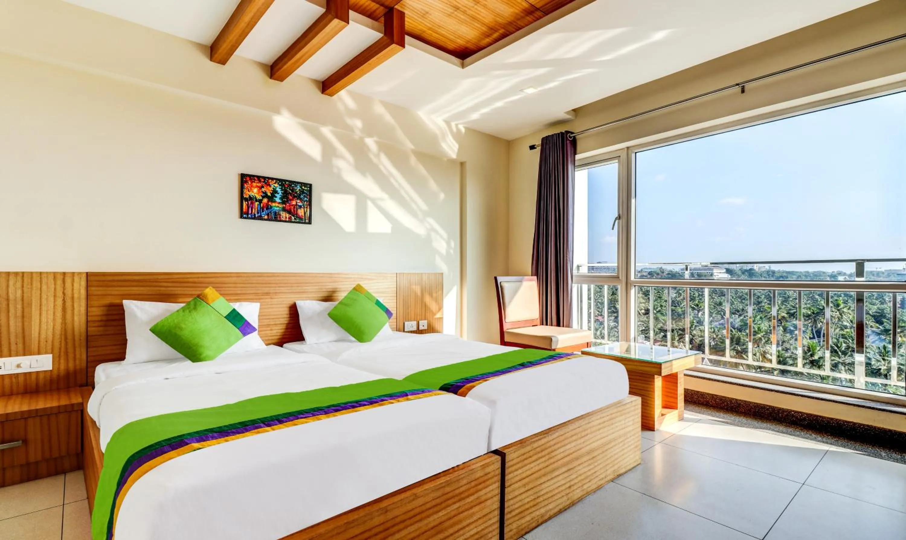 Bedroom, Bed in Treebo Park - 500m from Medical College